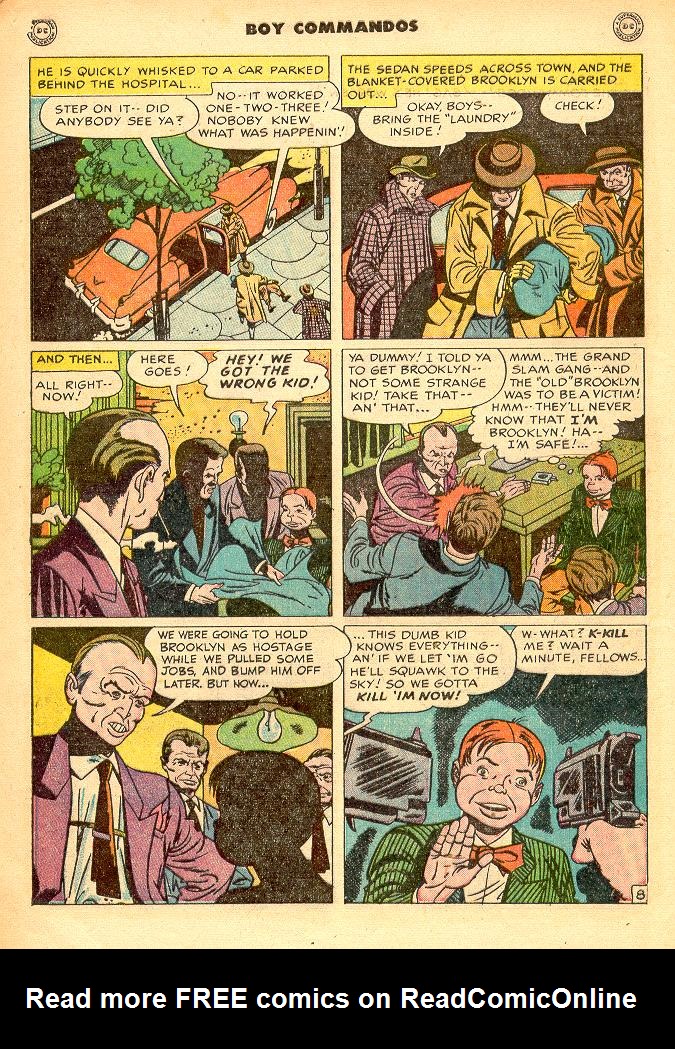 Read online Boy Commandos comic -  Issue #35 - 10