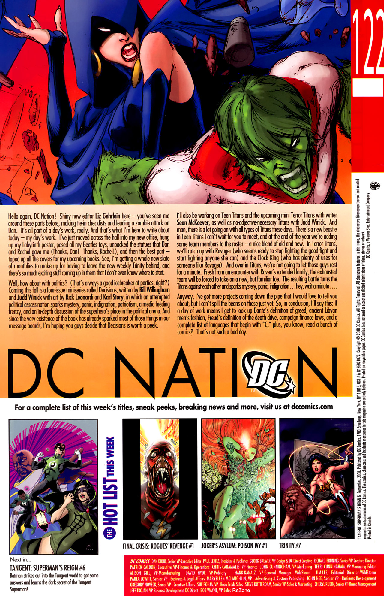 Read online Tangent: Superman's Reign comic -  Issue #5 - 23