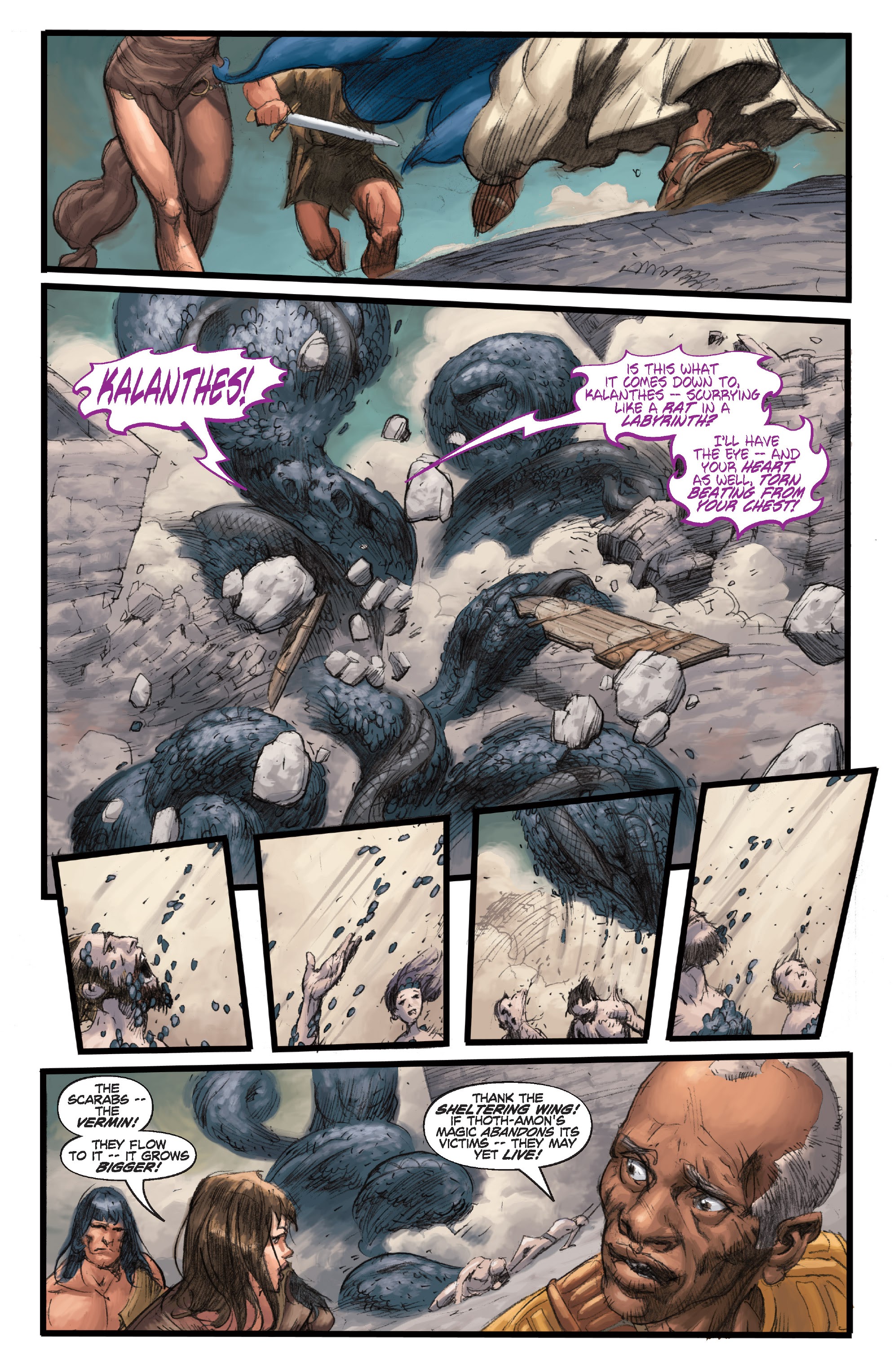 Read online Conan Chronicles Epic Collection comic -  Issue # TPB Out of the Darksome Hills (Part 4) - 22