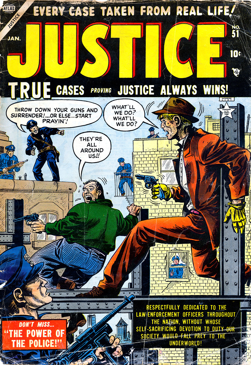 Read online Justice (1947) comic -  Issue #51 - 1