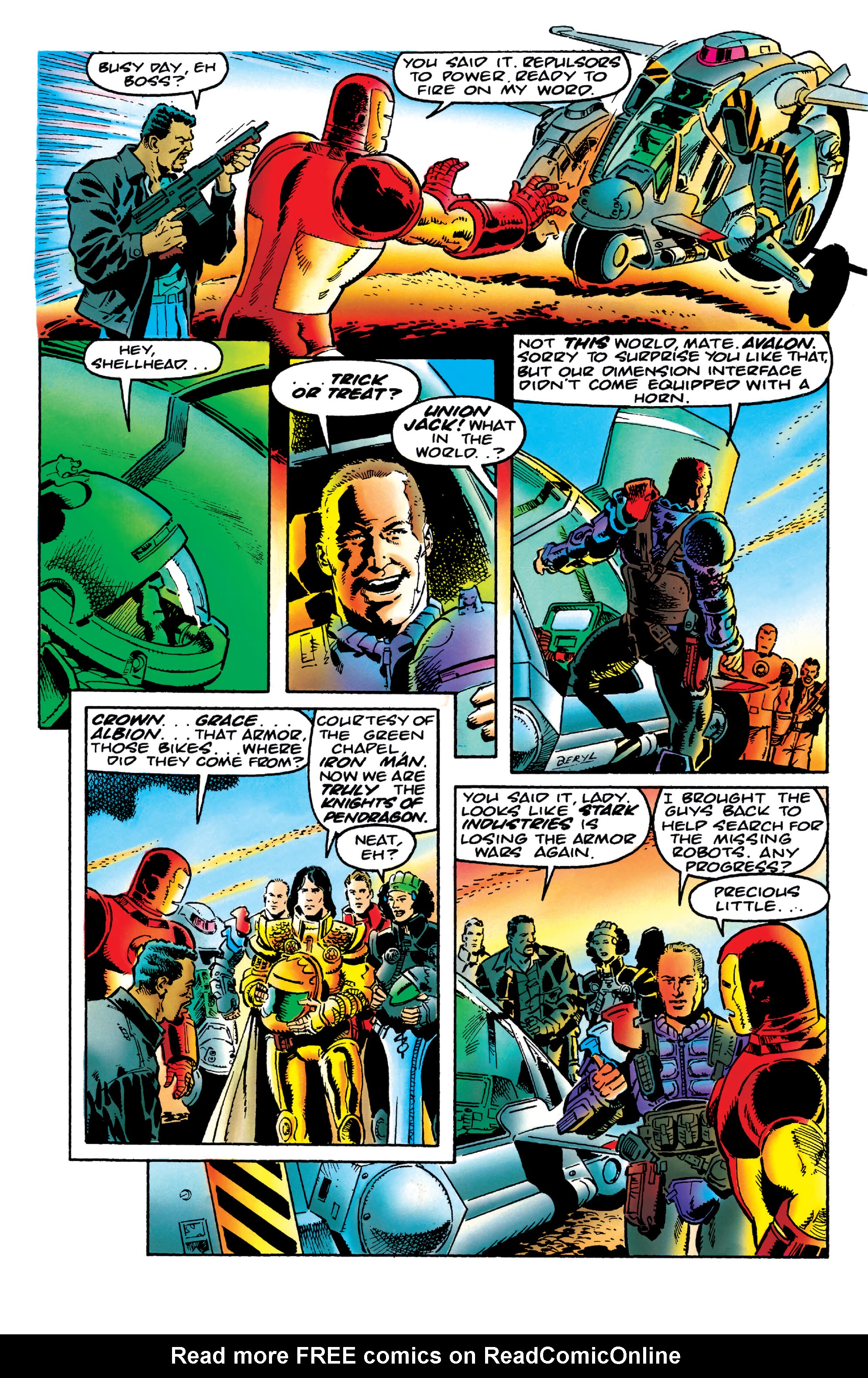 Read online Knights of Pendragon Omnibus comic -  Issue # TPB (Part 5) - 72