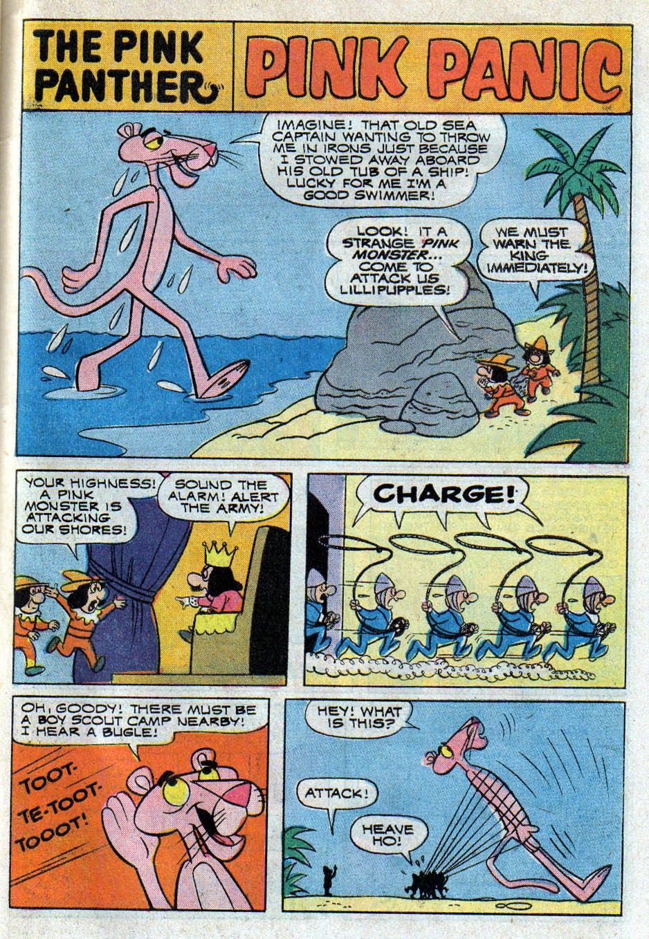 Read online The Pink Panther (1971) comic -  Issue #15 - 19