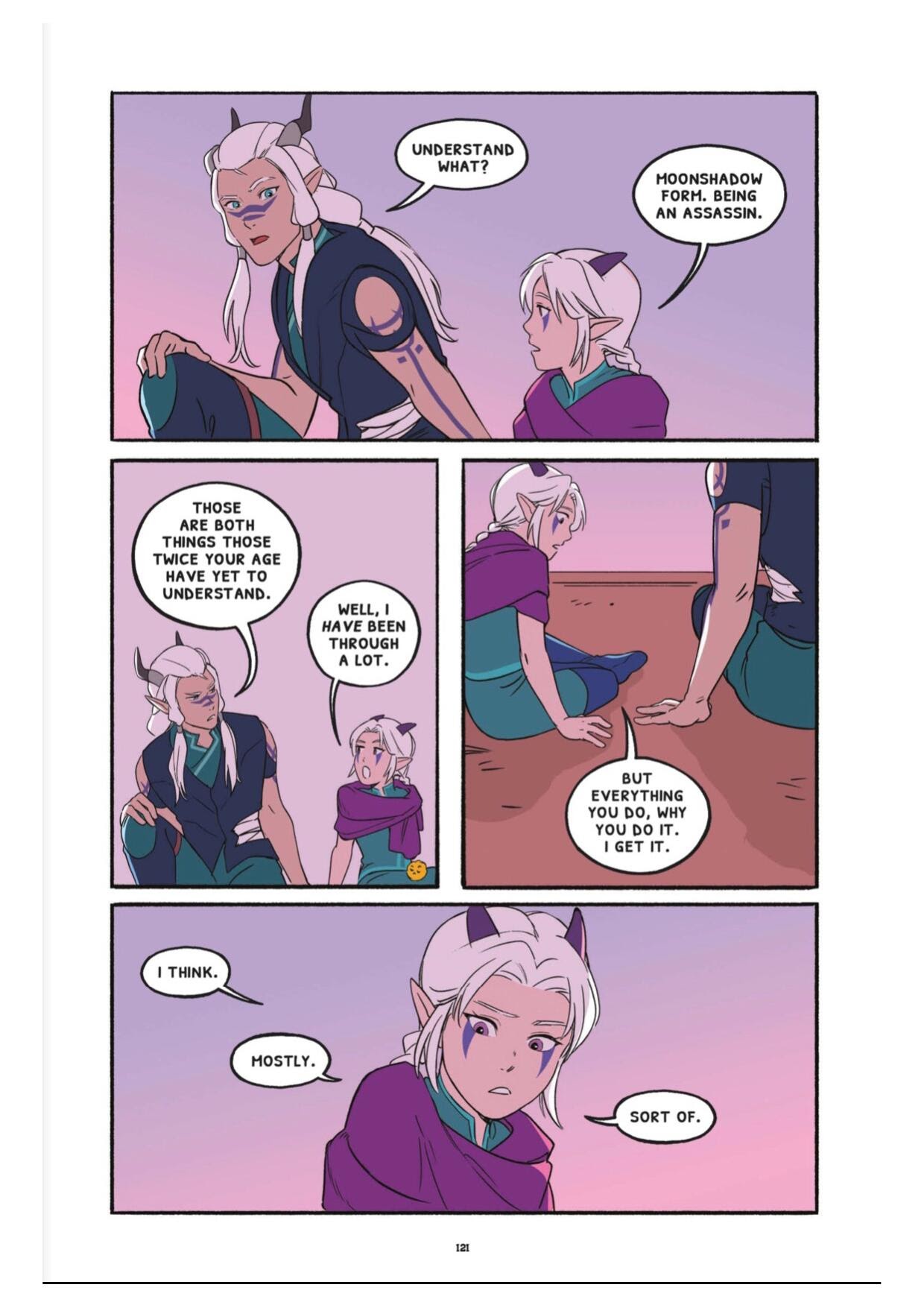 Read online The Dragon Prince: Bloodmoon Huntress comic -  Issue # TPB - 124