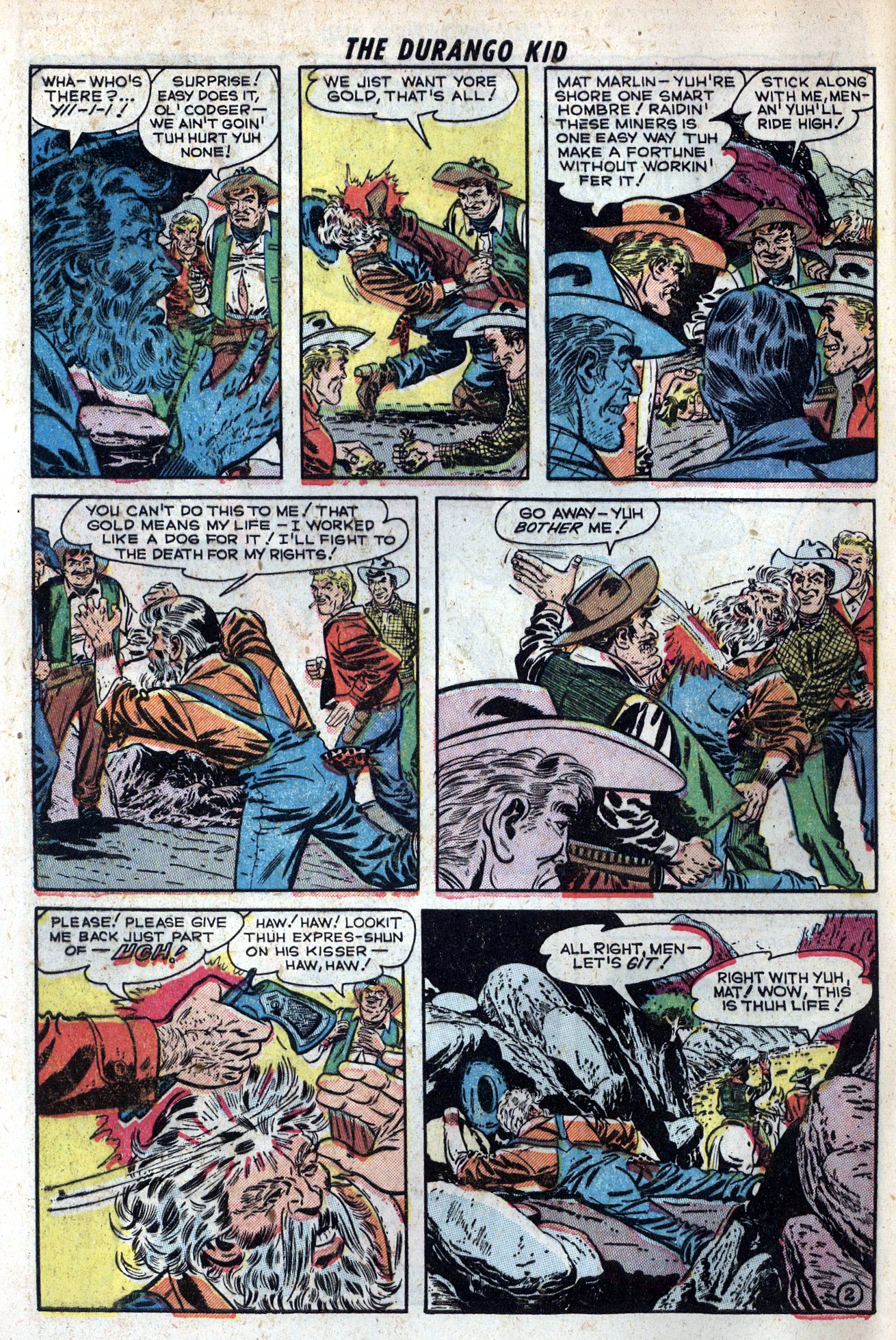 Read online Charles Starrett as The Durango Kid comic -  Issue #5 - 4