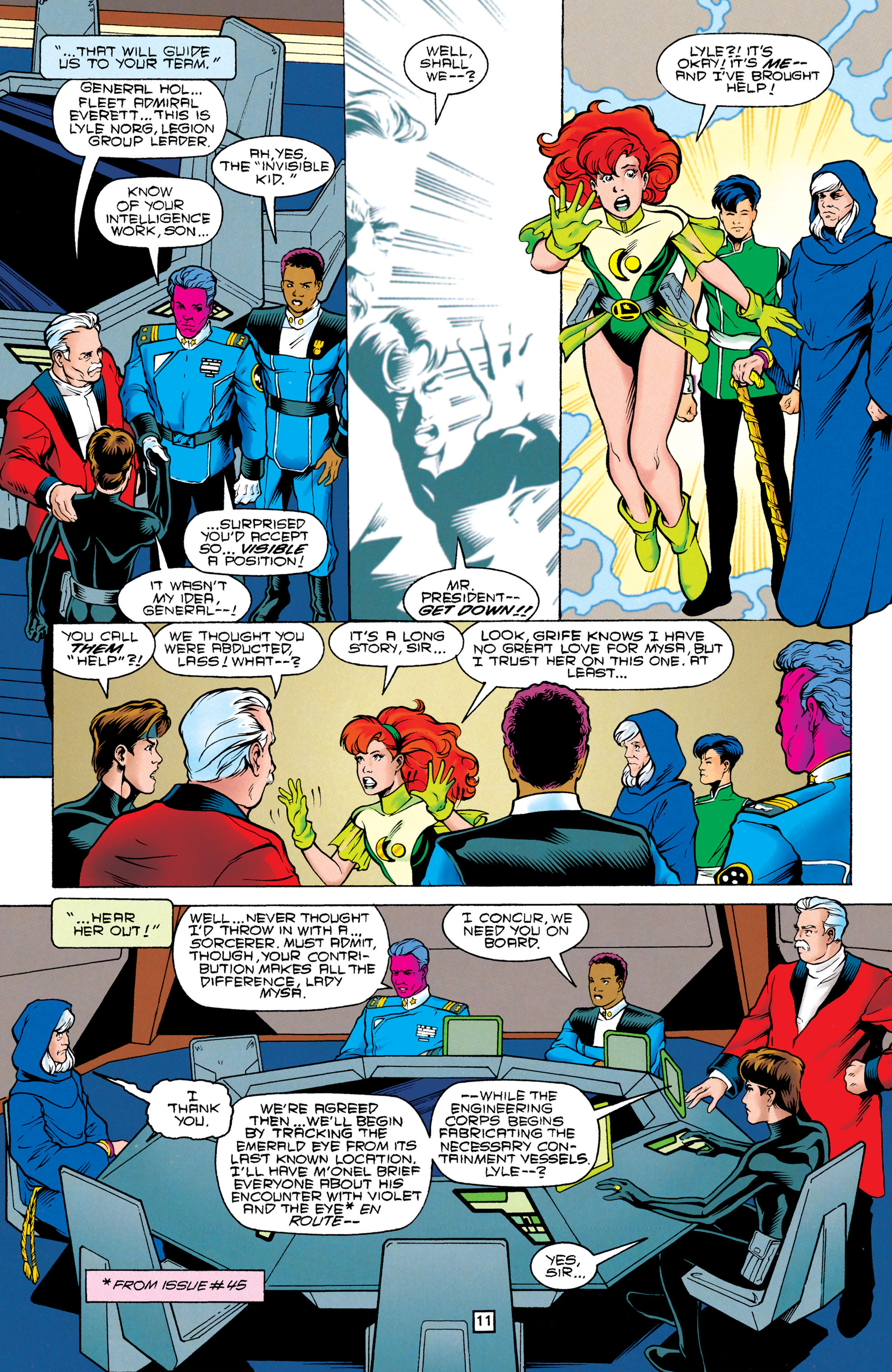 Read online Legionnaires comic -  Issue #49 - 12