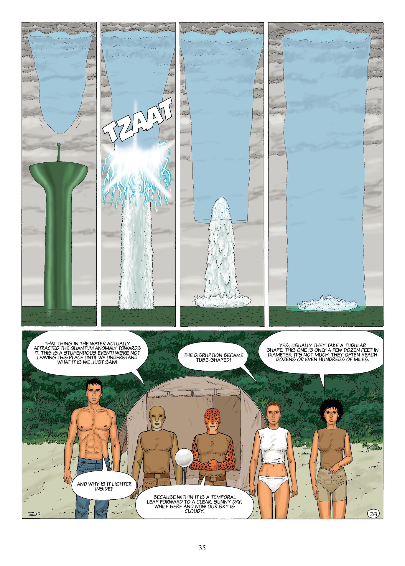 Read online The Survivors comic -  Issue #3 - 37