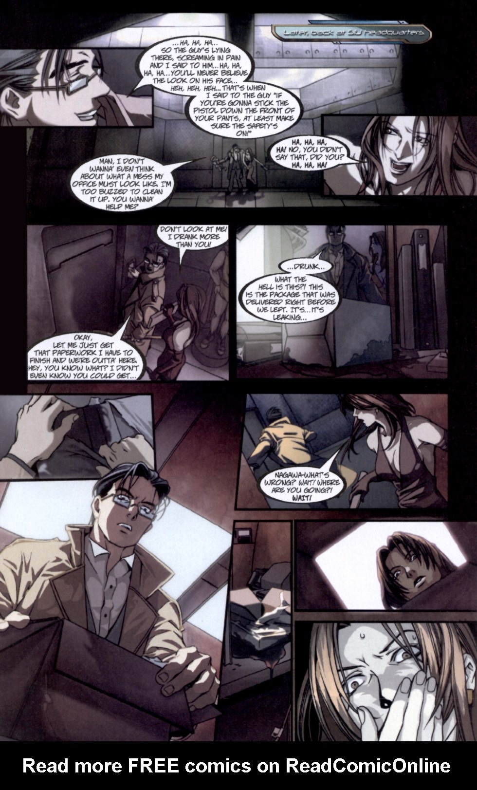 Read online Darkminds: Macropolis comic -  Issue #1 - 16