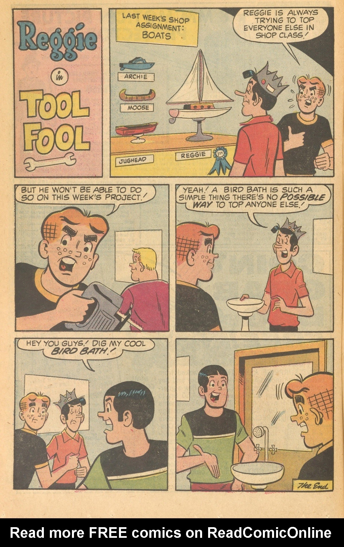 Read online Reggie's Wise Guy Jokes comic -  Issue #16 - 50