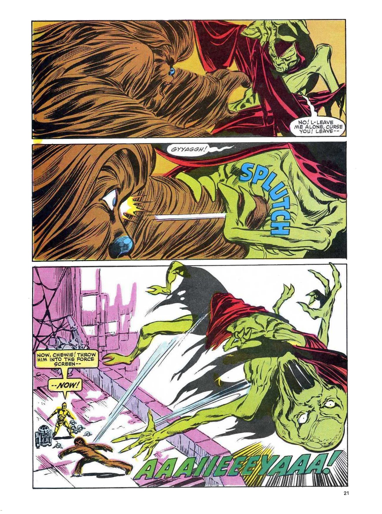 Read online Return of the Jedi comic -  Issue #138 - 21