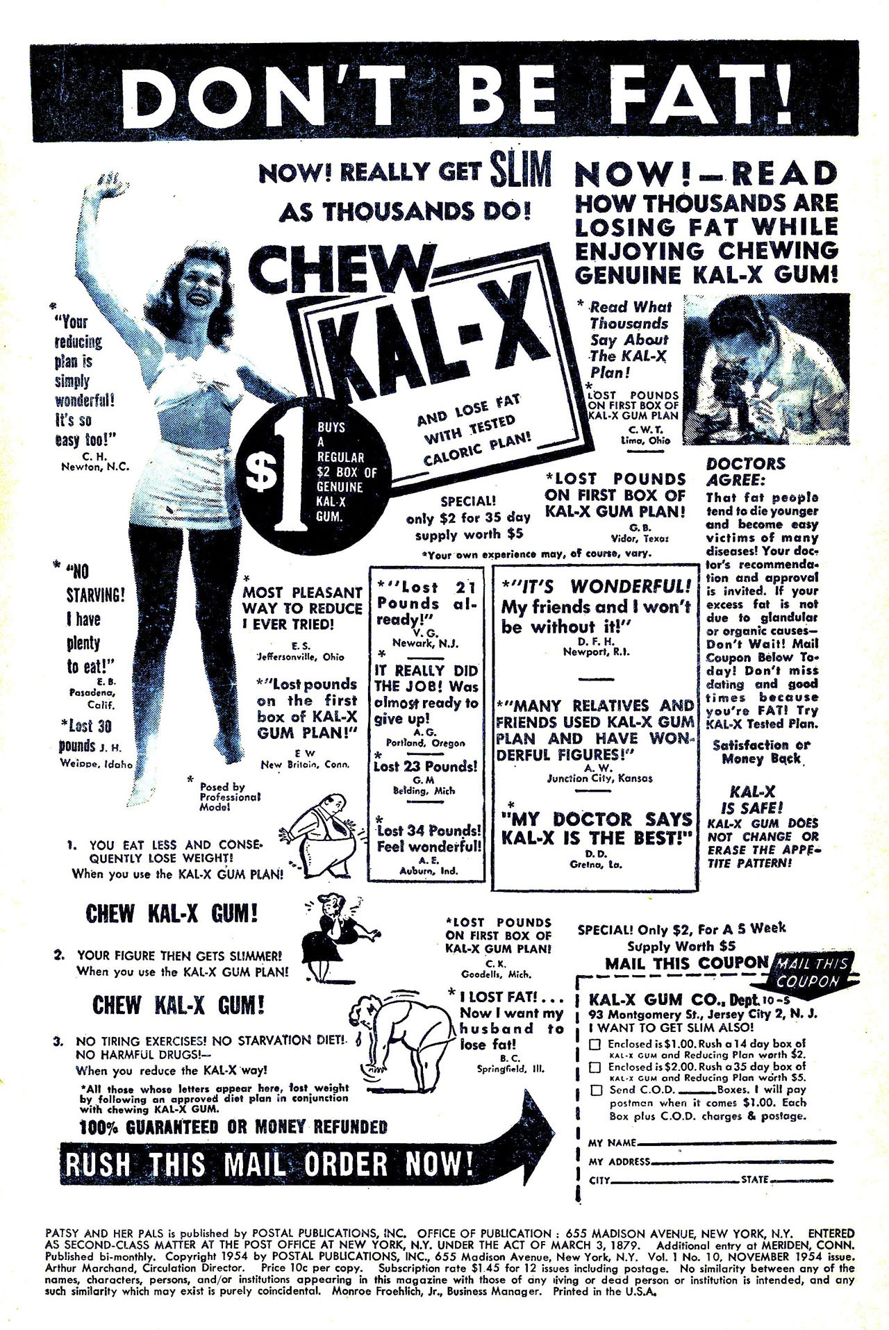 Read online Patsy and her Pals comic -  Issue #10 - 2