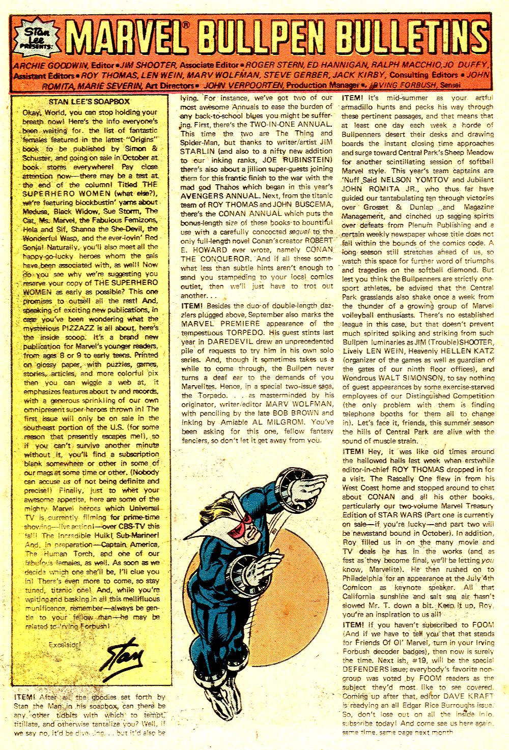 Read online Tarzan (1977) comic -  Issue #7 - 18