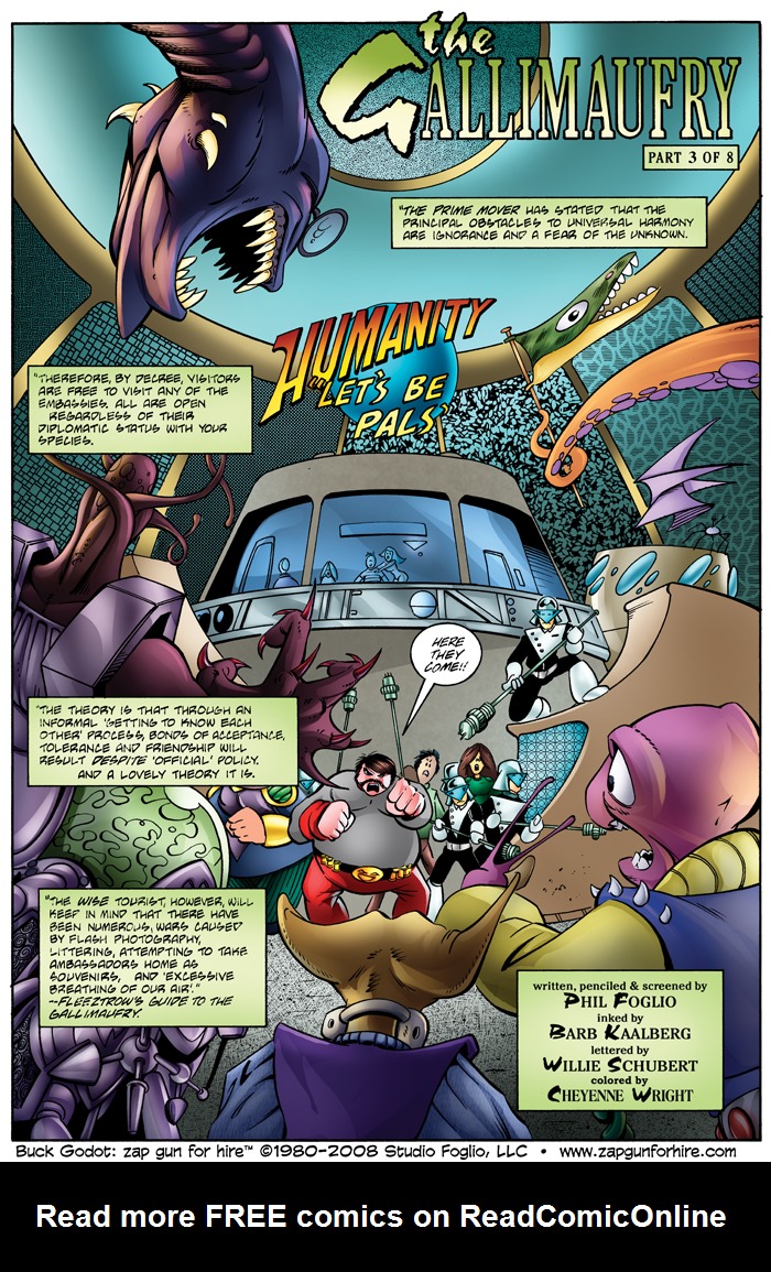 Read online Buck Godot - Zap Gun For Hire comic -  Issue #3 - 3
