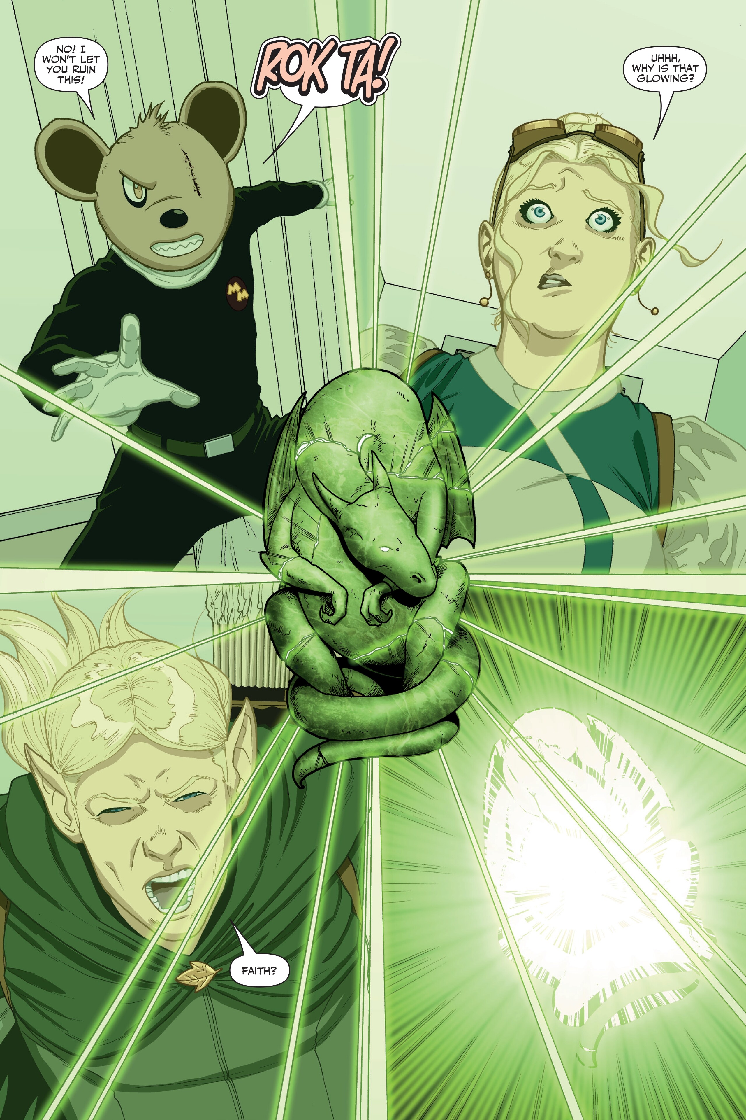 Read online Faith Deluxe Edition comic -  Issue # TPB (Part 2) - 100