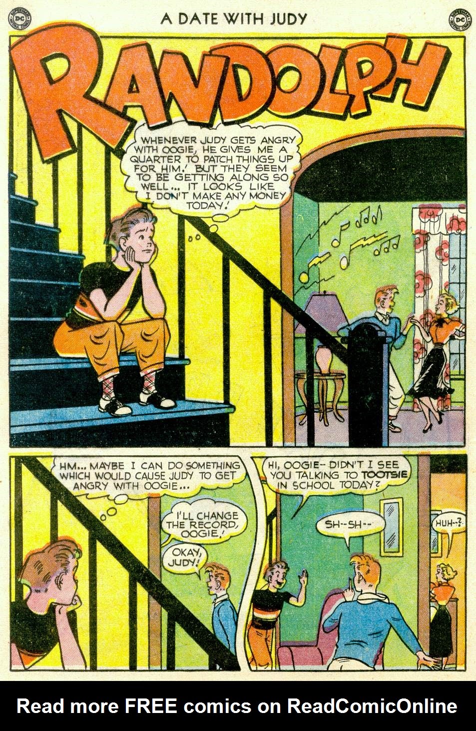 Read online A Date with Judy comic -  Issue #19 - 28