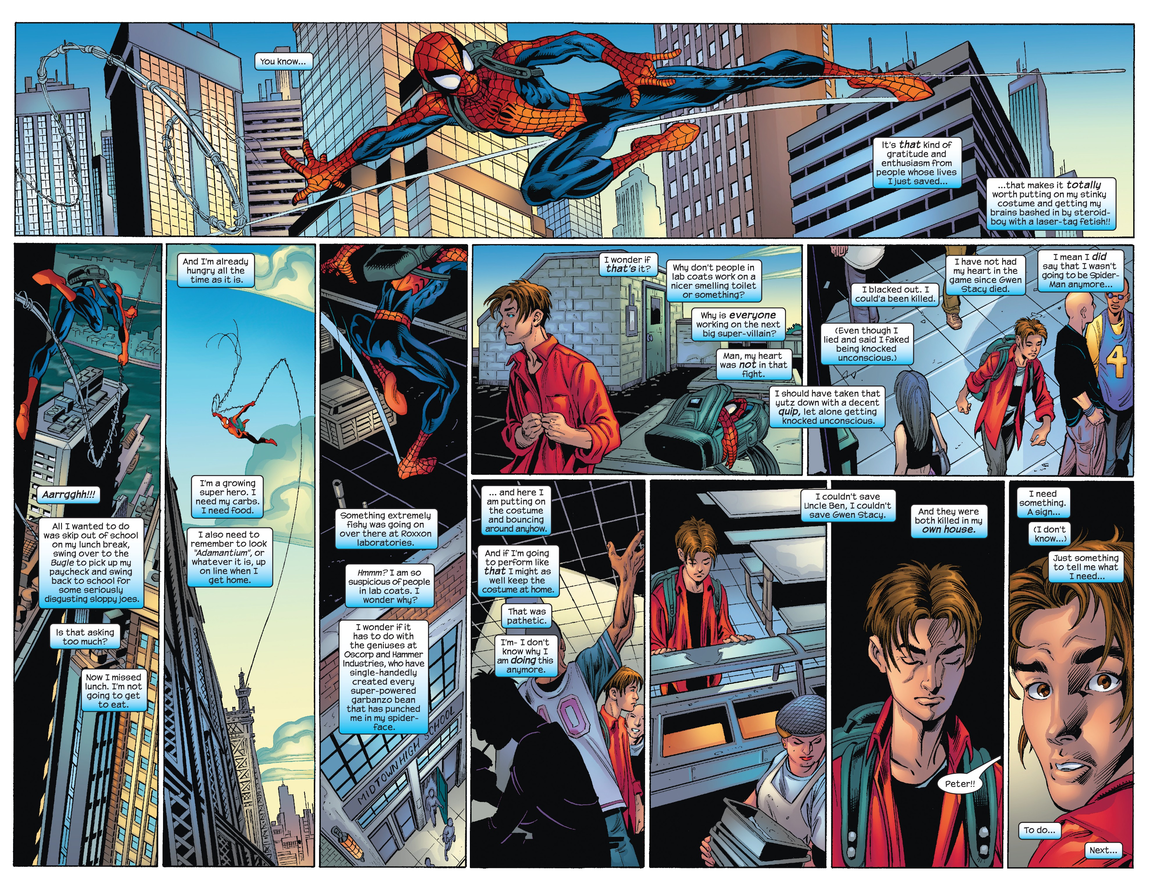 Read online Ultimate Spider-Man (2000) comic -  Issue # _TPB 7 (Part 1) - 17