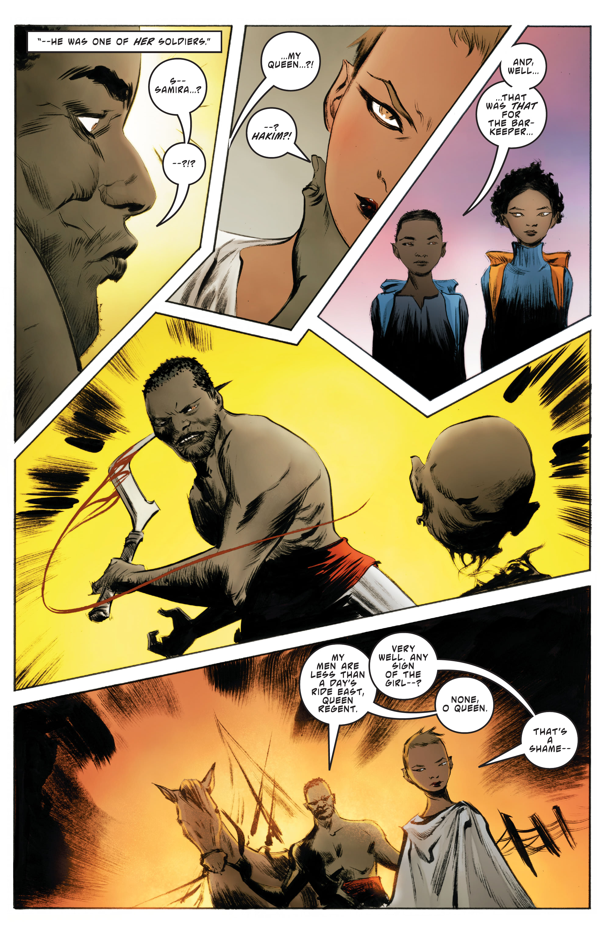 Read online Sacred Six comic -  Issue #3 - 9