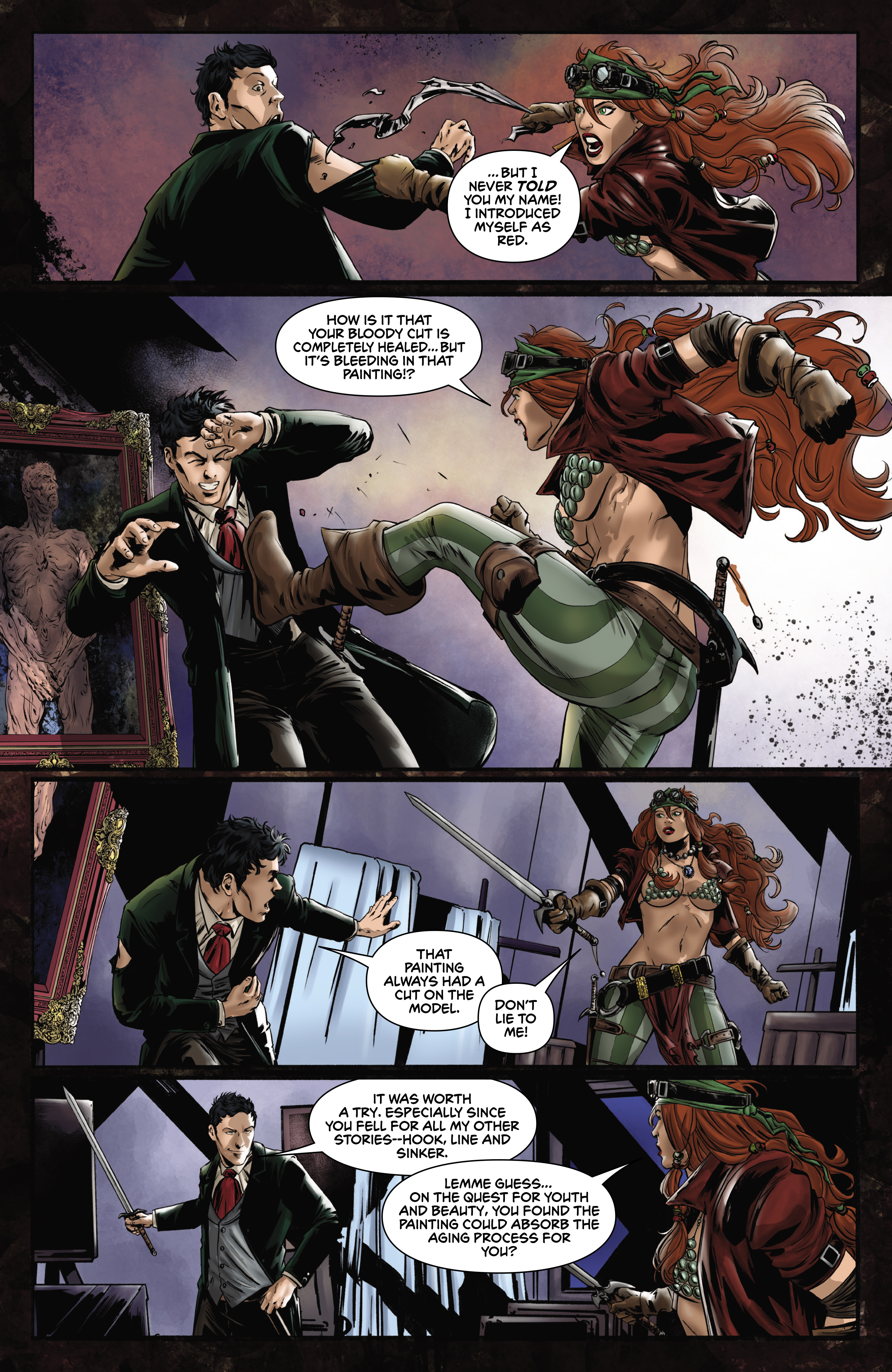 Read online Legenderry: Red Sonja (2023) comic -  Issue # Full - 29