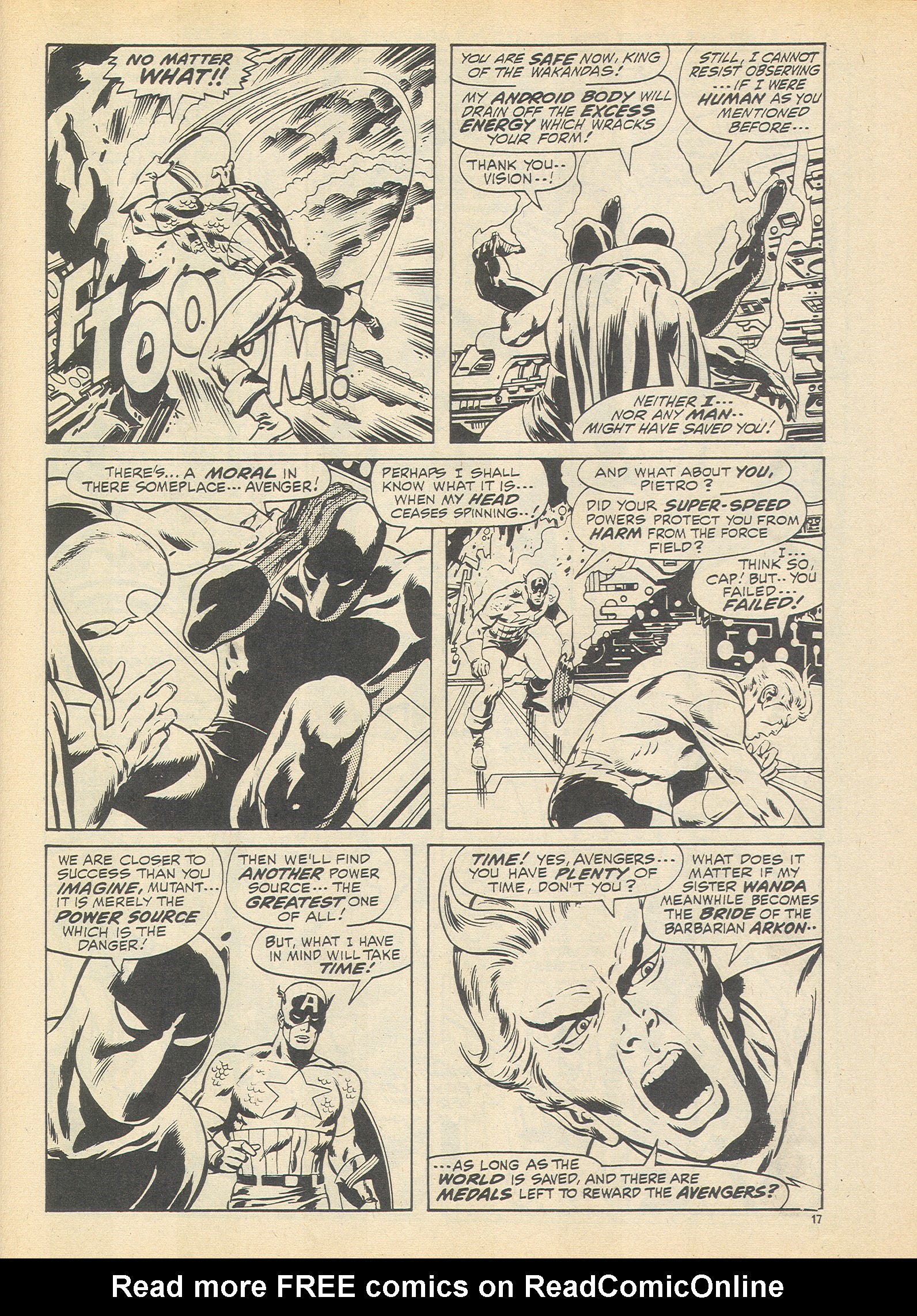 Read online The Avengers (1973) comic -  Issue #116 - 17