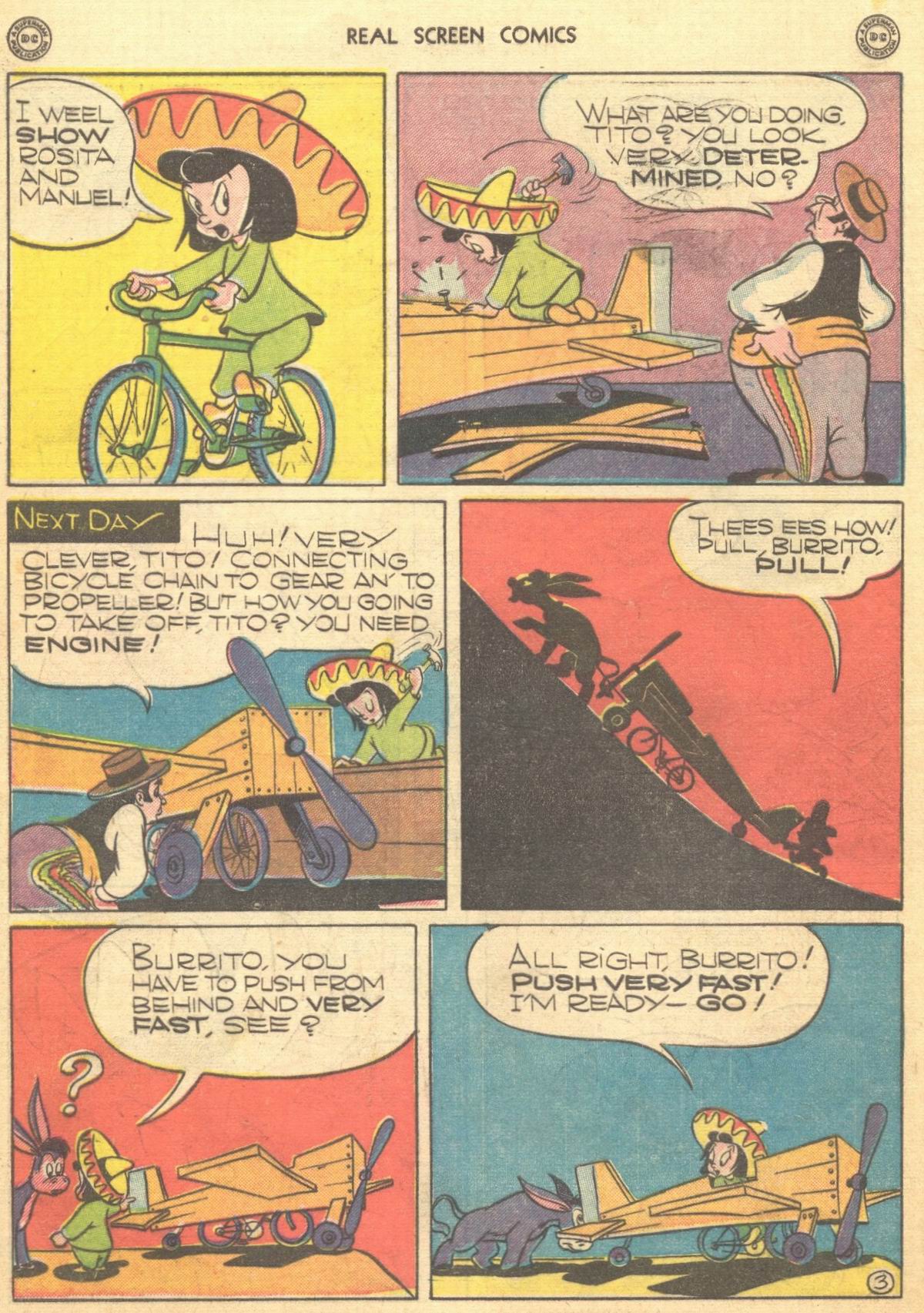 Read online Real Screen Comics comic -  Issue #4 - 40