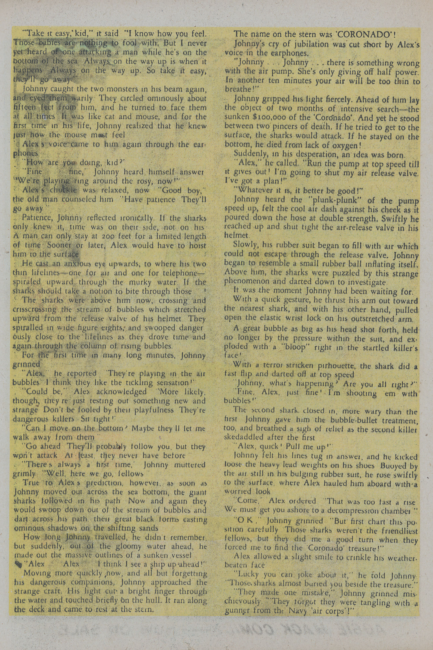 Read online Bruce Gentry comic -  Issue #1 - 20