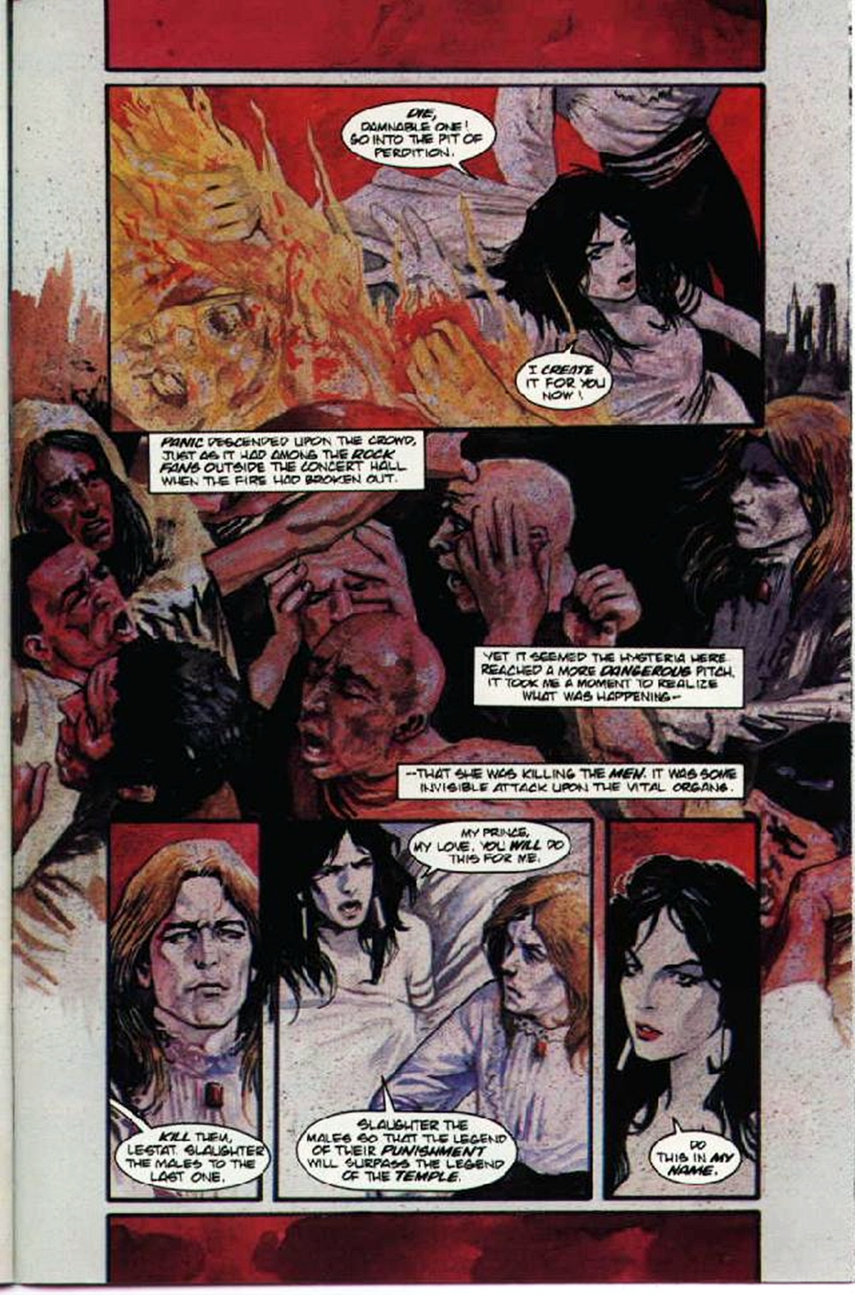Read online Anne Rice's Queen of the Damned comic -  Issue #8 - 29