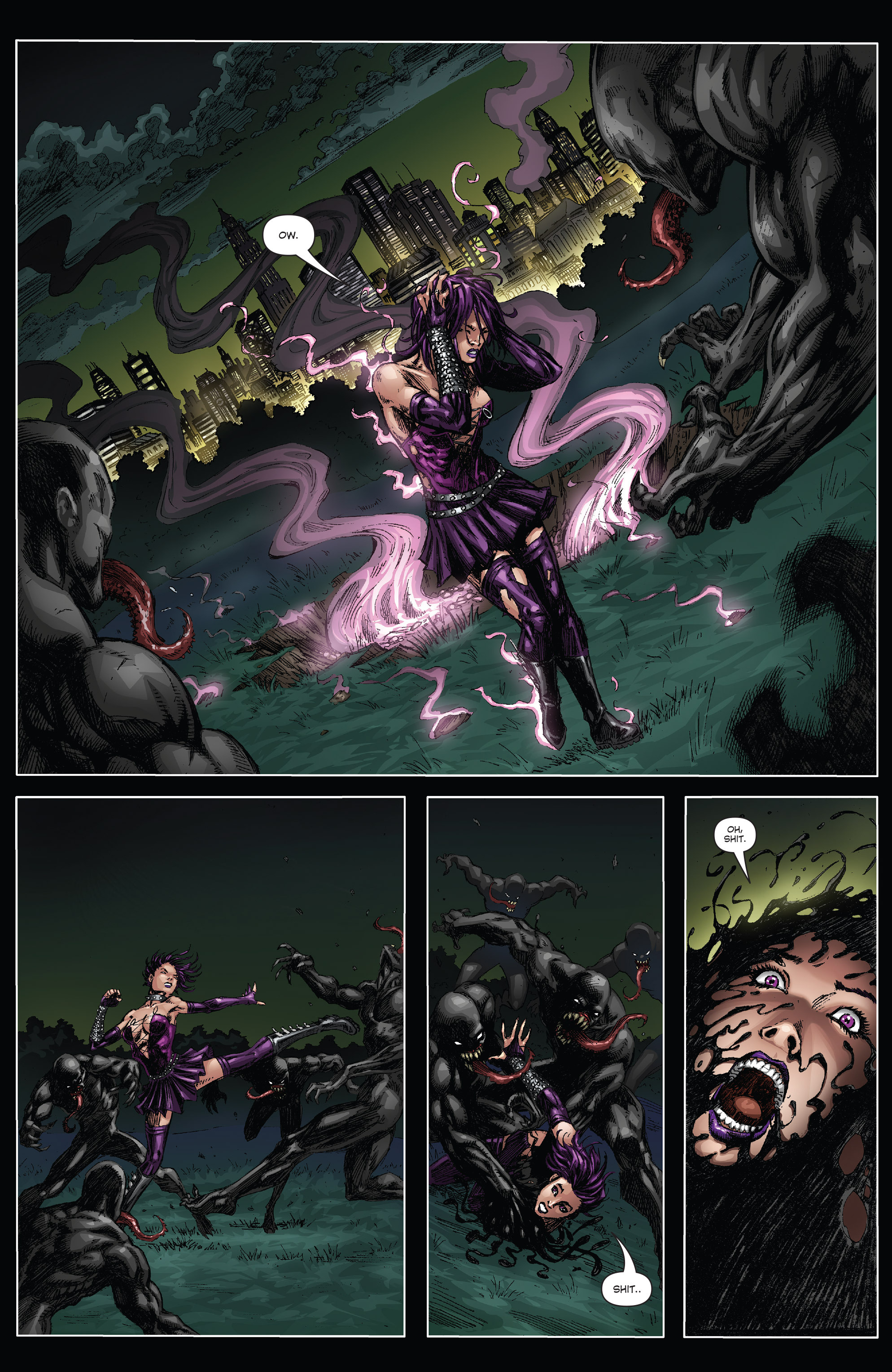 Read online Eternal Descent comic -  Issue #4 - 16