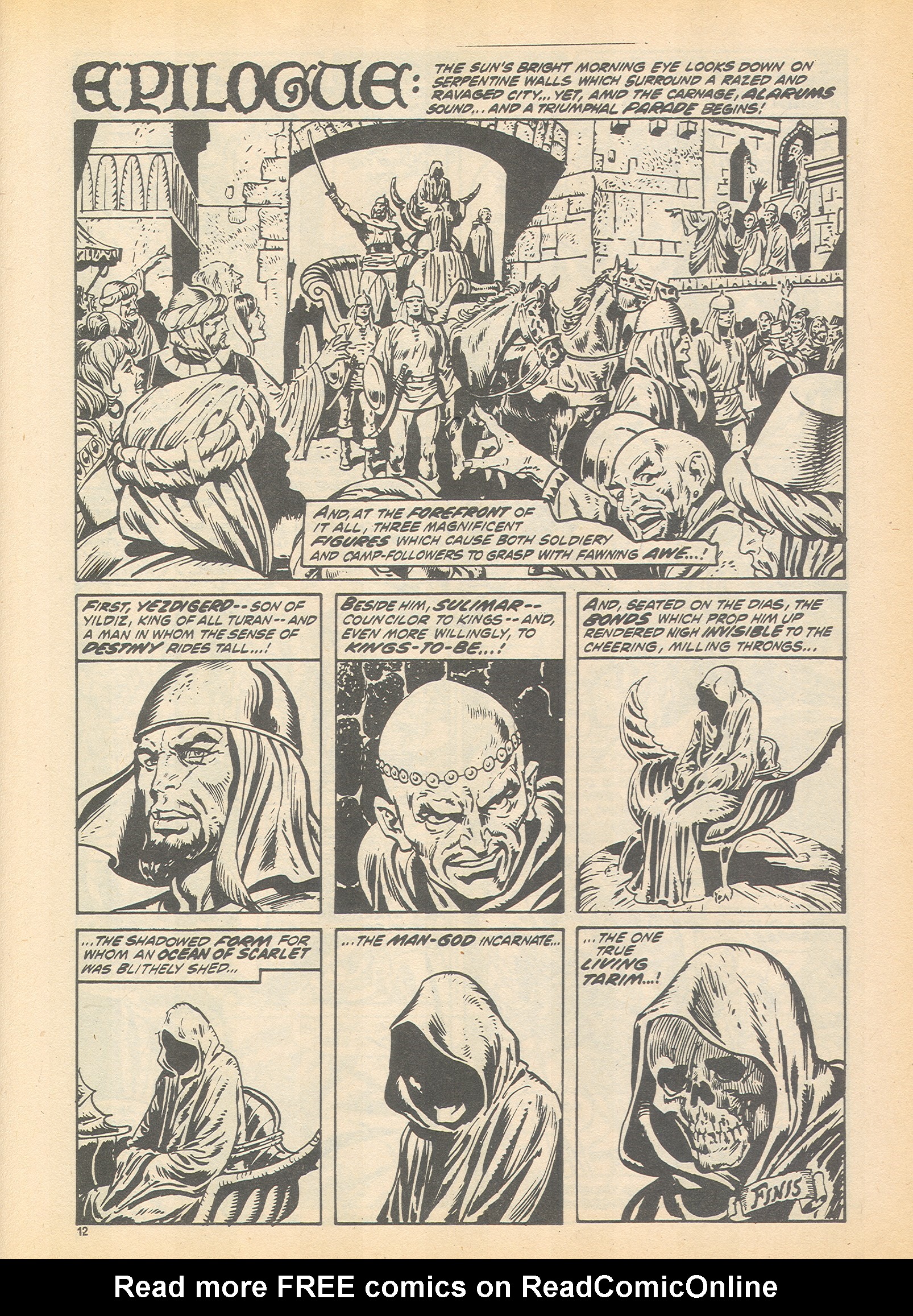 Read online The Avengers (1973) comic -  Issue #109 - 12