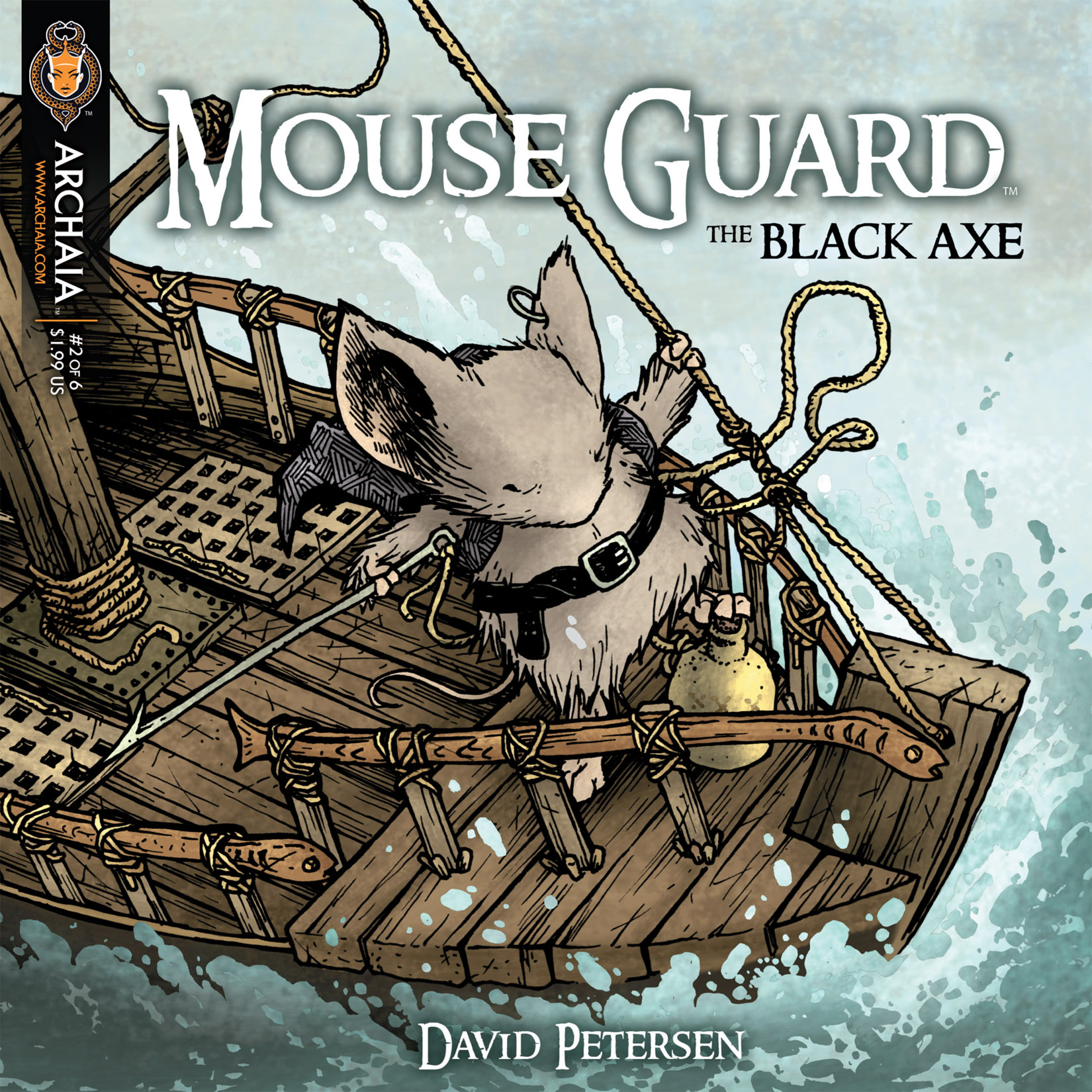 Read online Mouse Guard: The Black Axe comic -  Issue #2 - 1