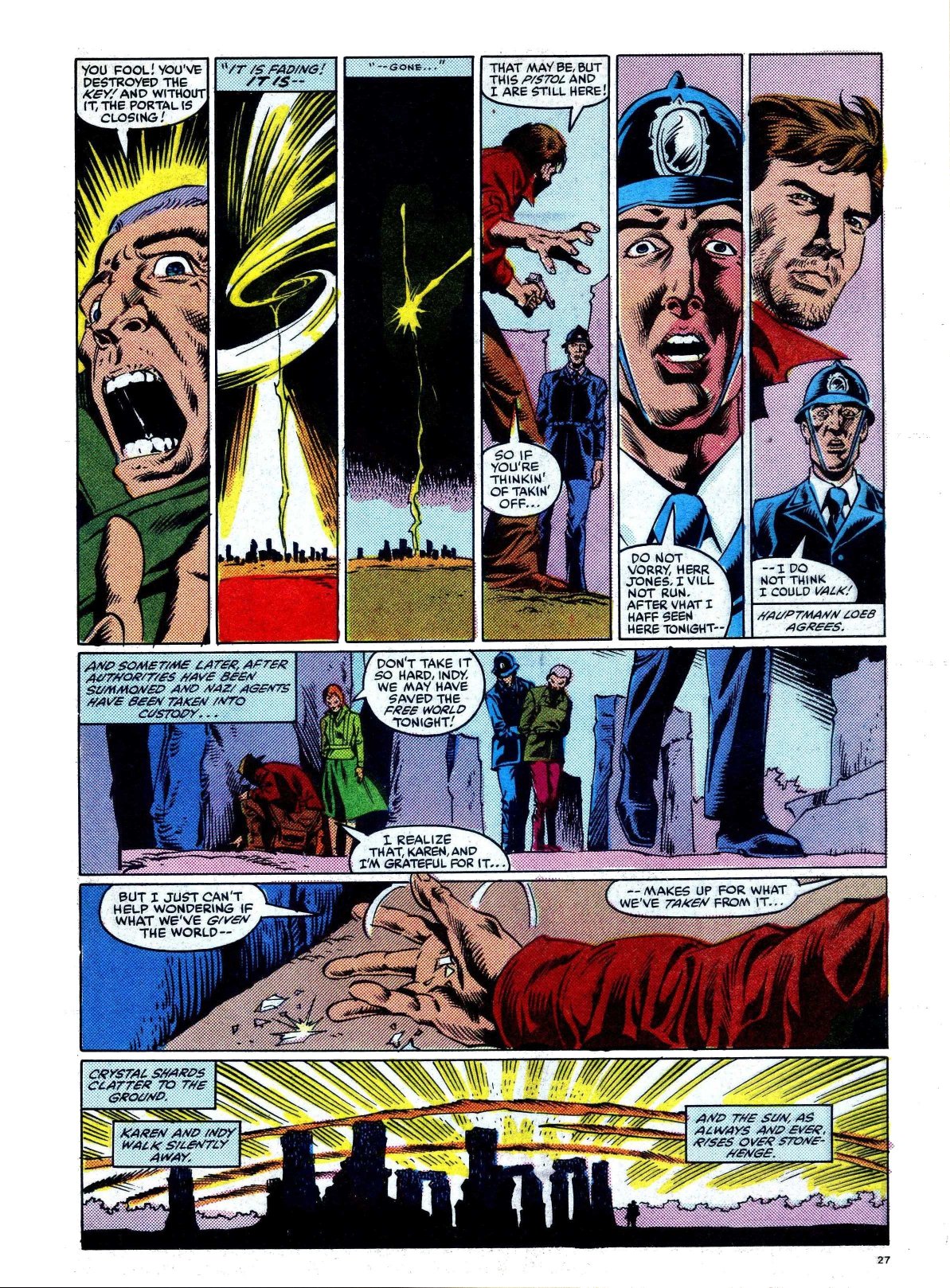 Read online Indiana Jones comic -  Issue #5 - 25