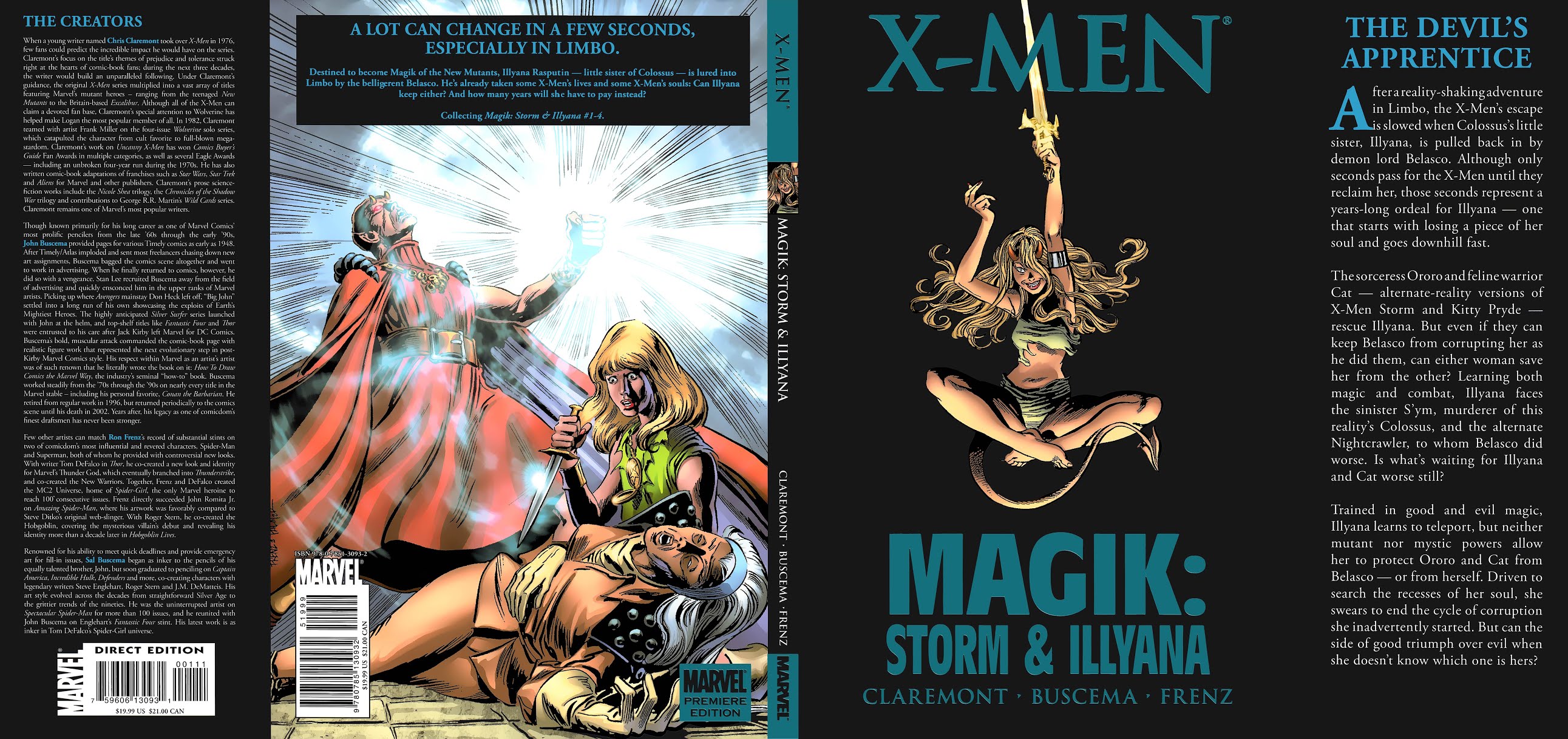 Read online Magik (Illyana and Storm Limited Series) comic -  Issue # _TPB - 1