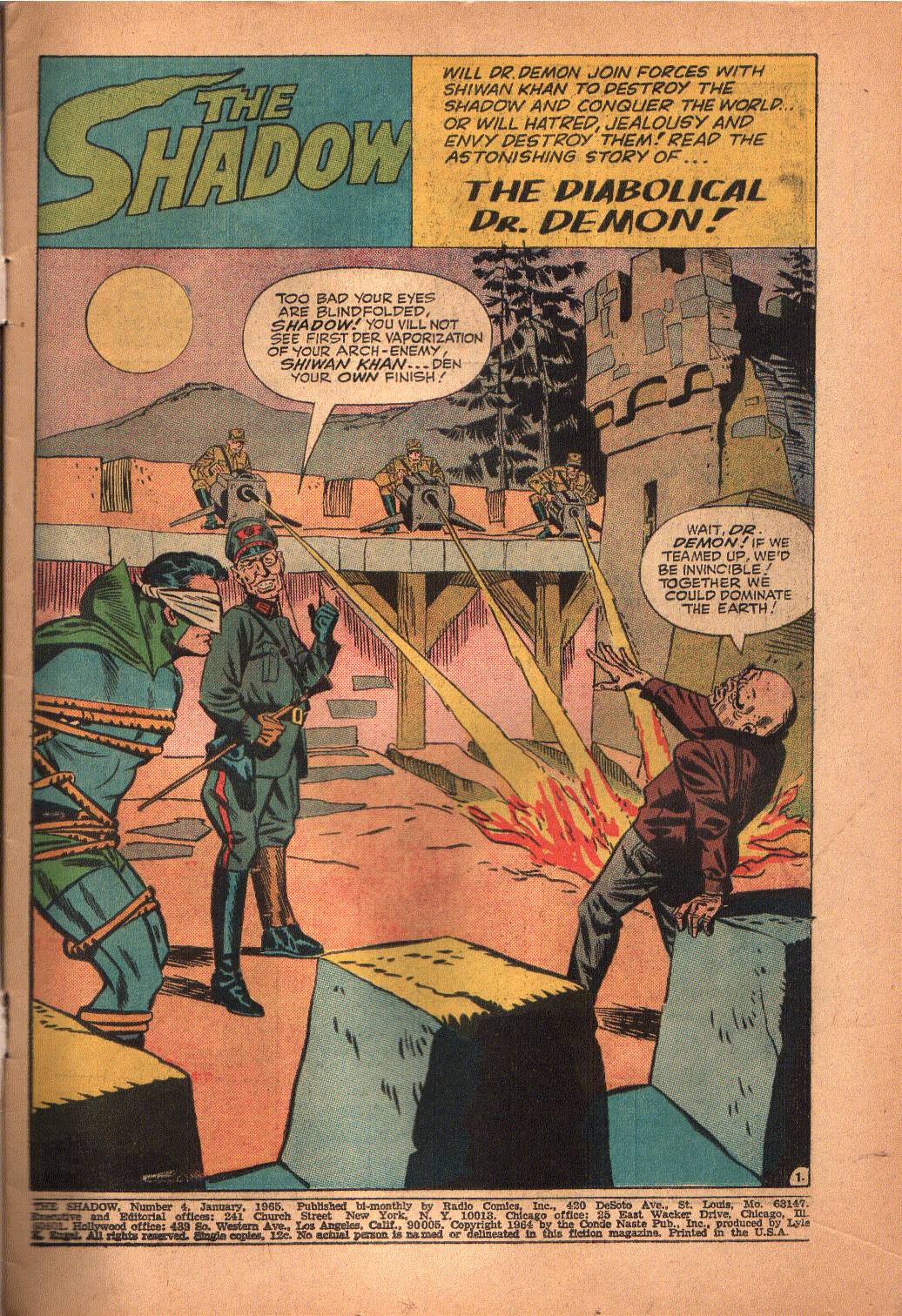 Read online The Shadow (1964) comic -  Issue #4 - 2