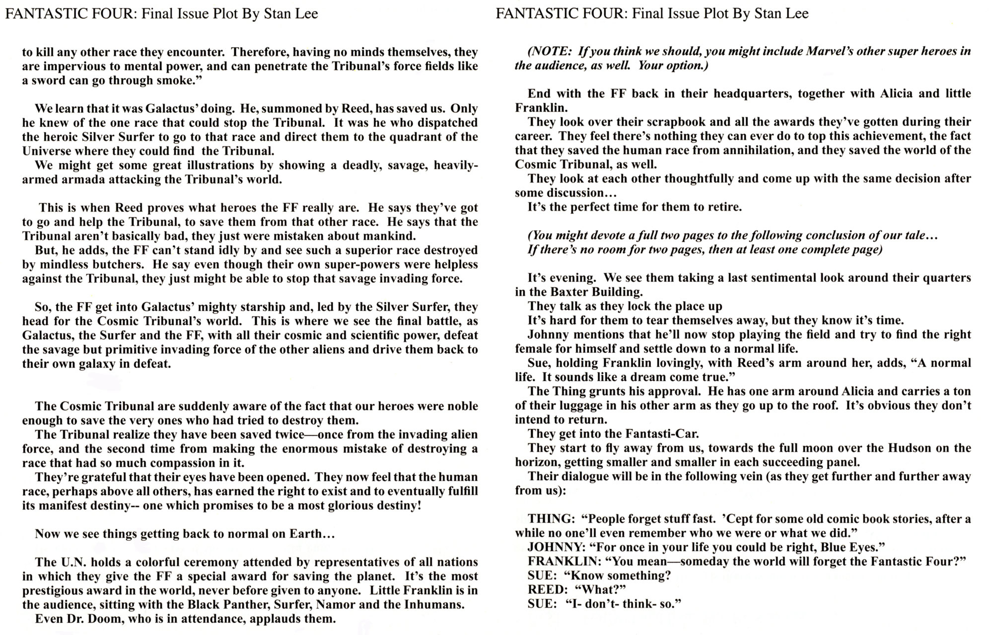 Read online The Last Fantastic Four Story comic -  Issue # Full - 54