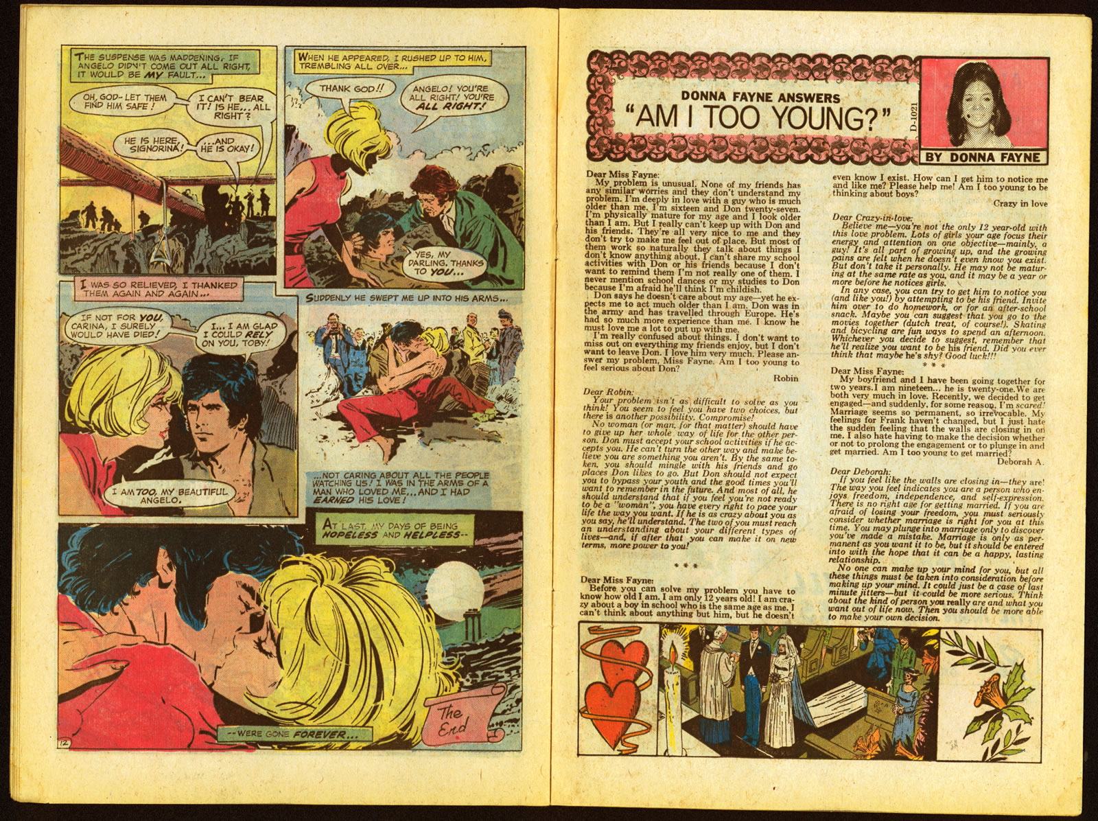 Read online Heart Throbs comic -  Issue #143 - 10