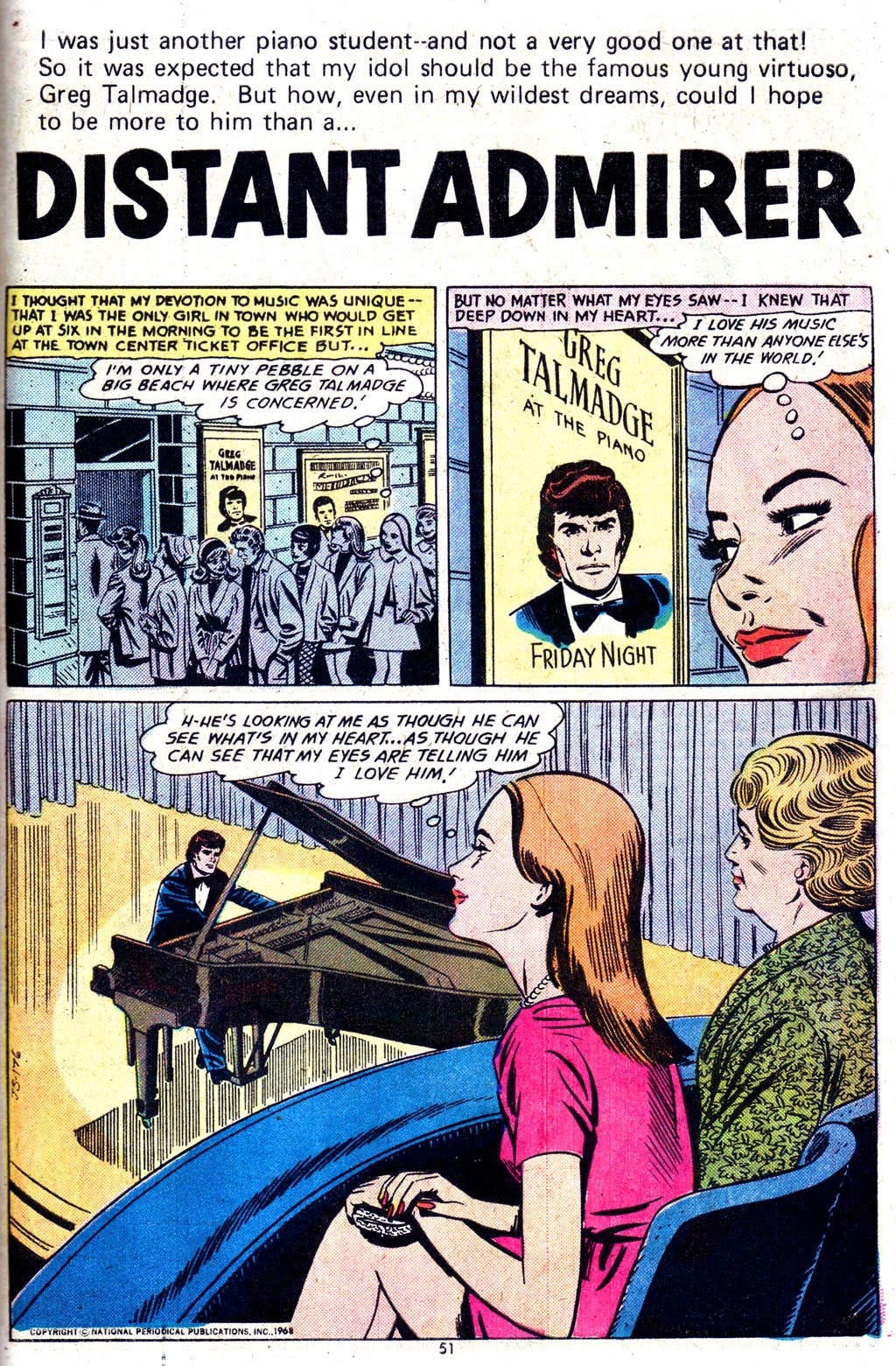 Read online Young Love (1963) comic -  Issue #112 - 51