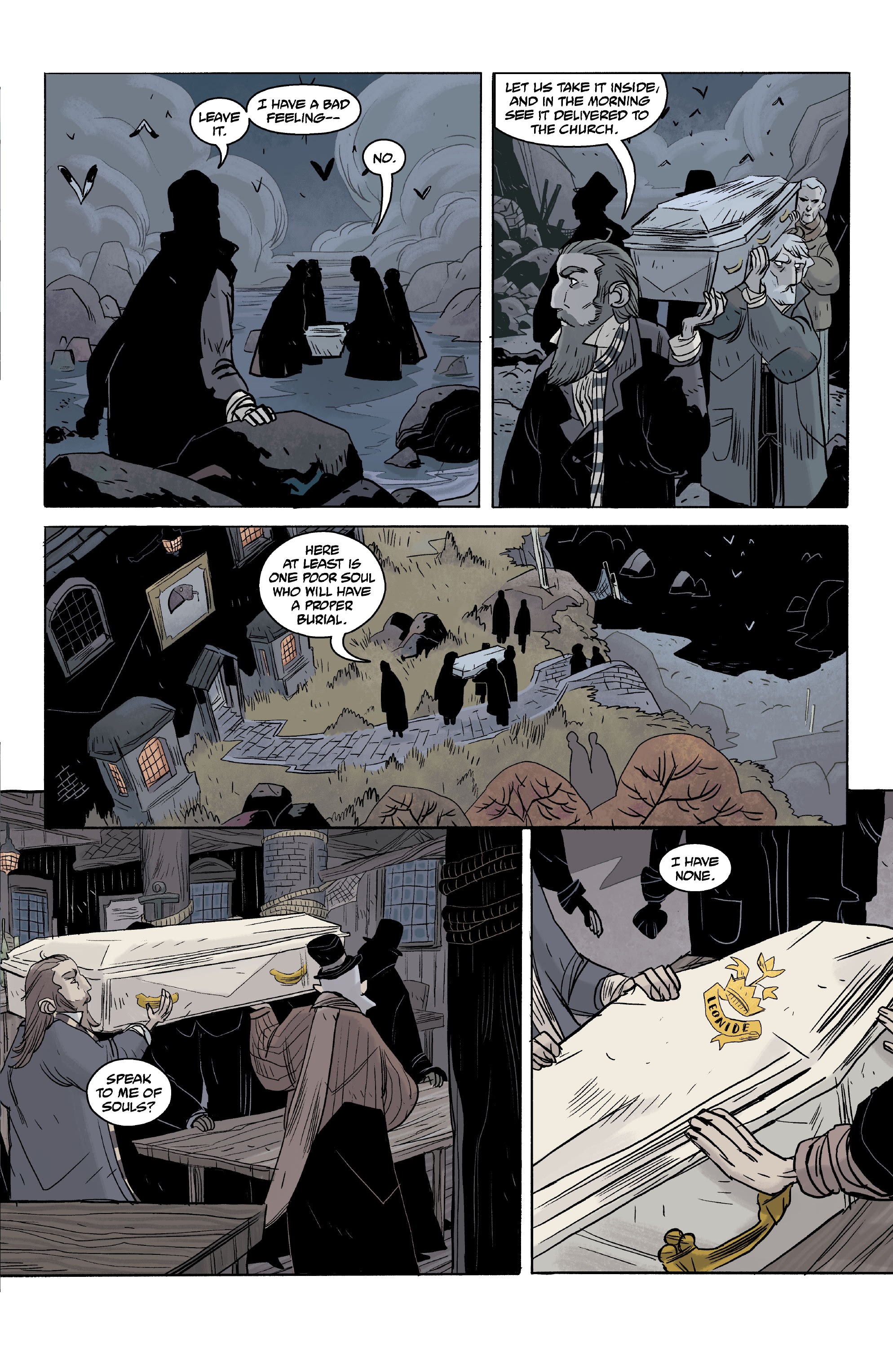 Read online Leonide the Vampyre: Miracle at The Crow's Head comic -  Issue # Full - 7