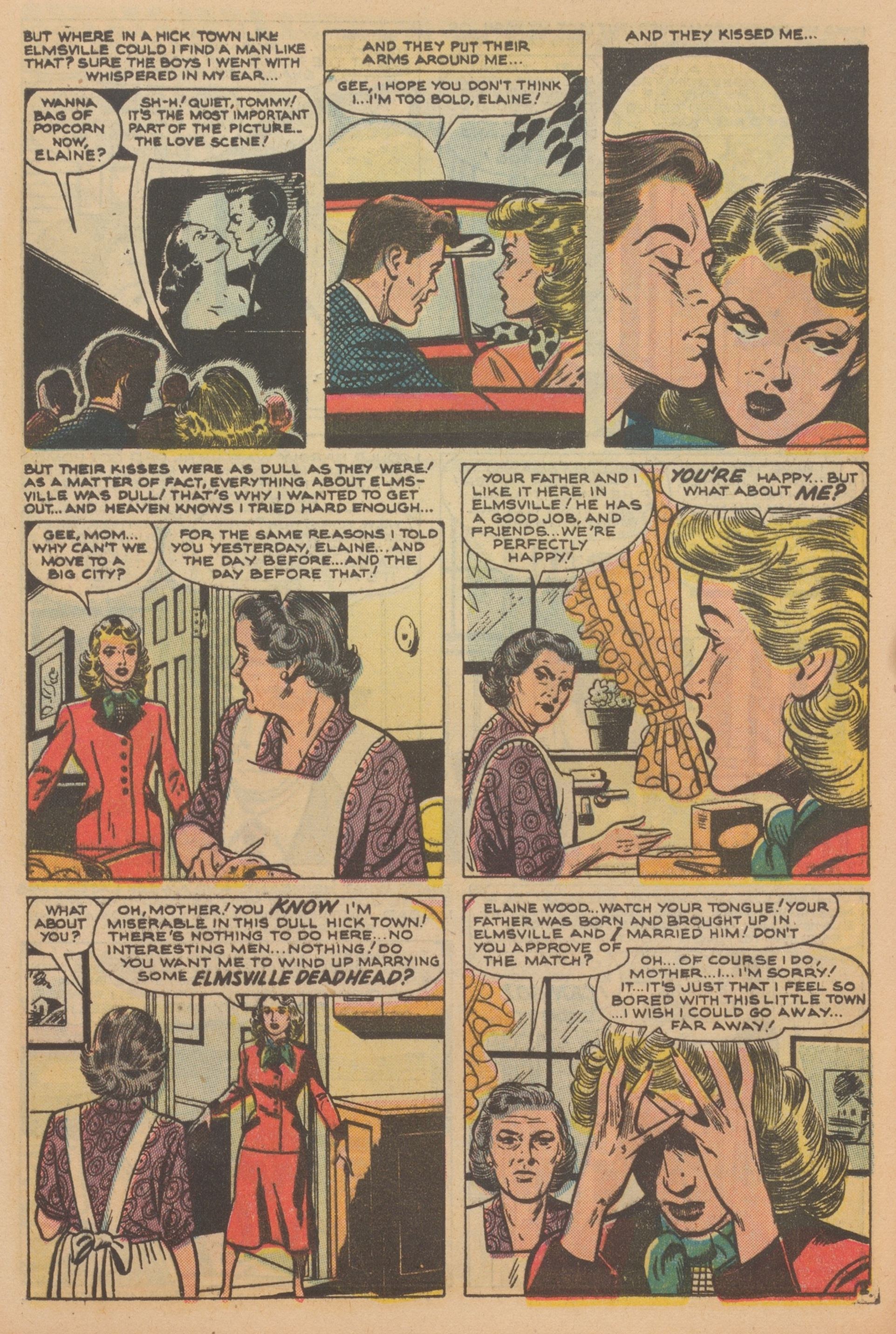 Read online Love Romances comic -  Issue #30 - 13