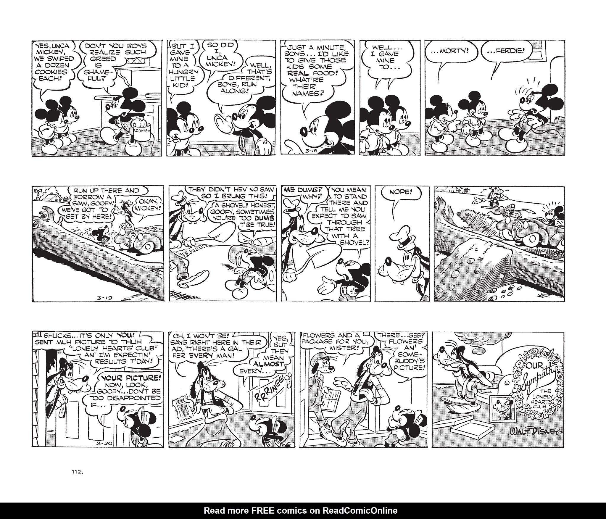 Read online Walt Disney's Mickey Mouse by Floyd Gottfredson comic -  Issue # TPB 7 (Part 2) - 12