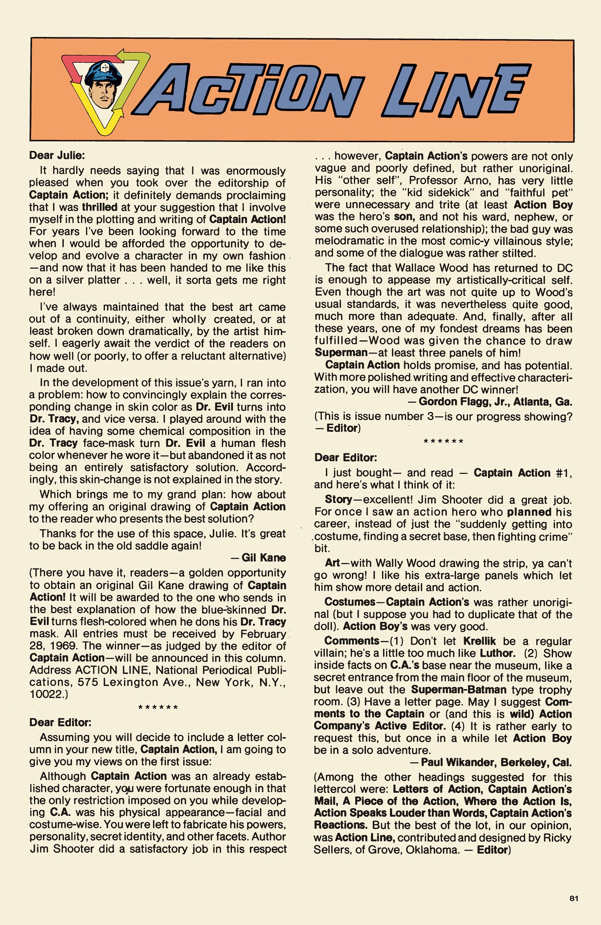 Read online Captain Action: Classic Collection comic -  Issue # TPB - 83