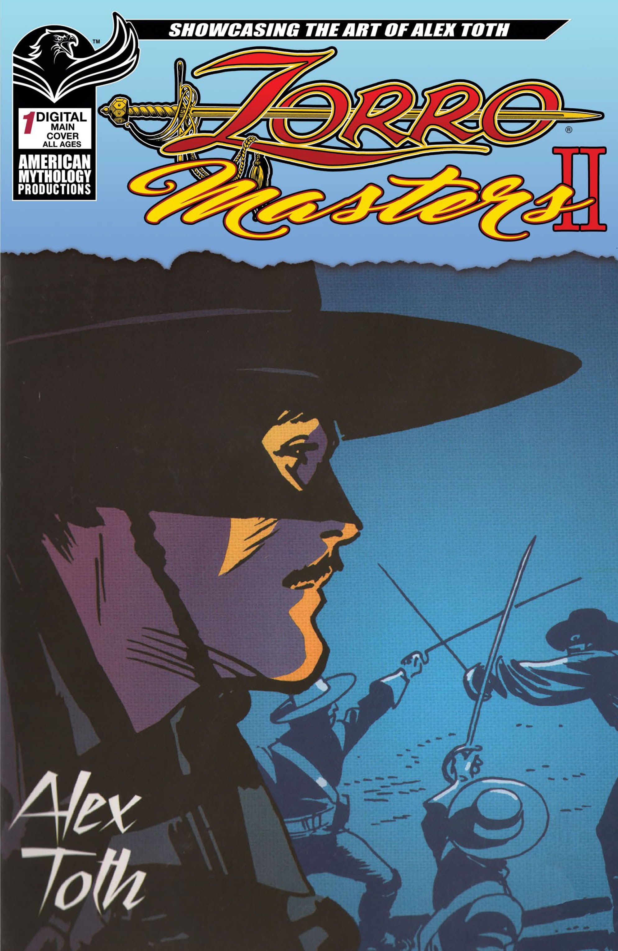 Read online Zorro Masters Vol. 2: Alex Toth comic -  Issue #1 - 1
