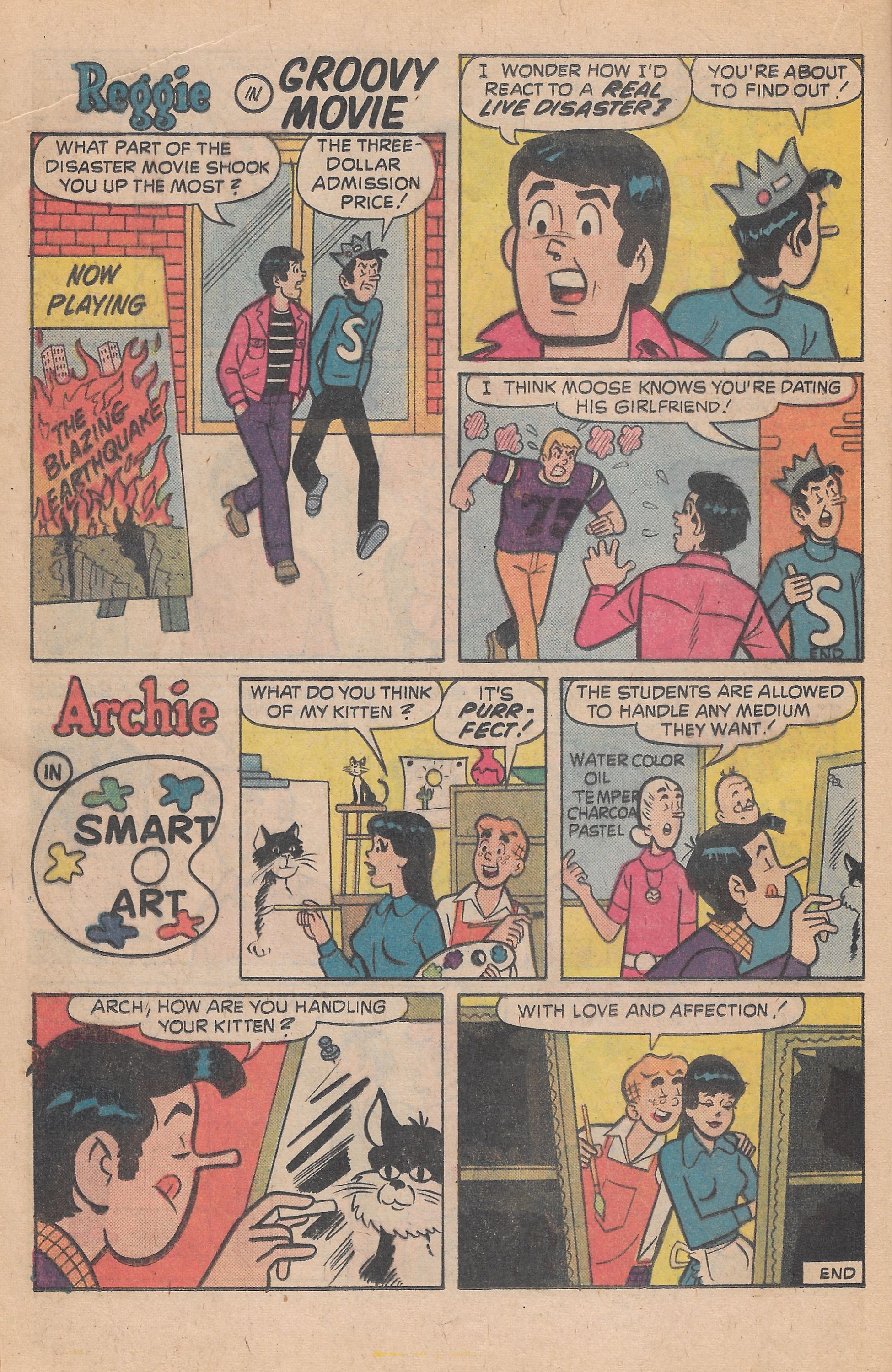 Read online Reggie's Wise Guy Jokes comic -  Issue #54 - 16