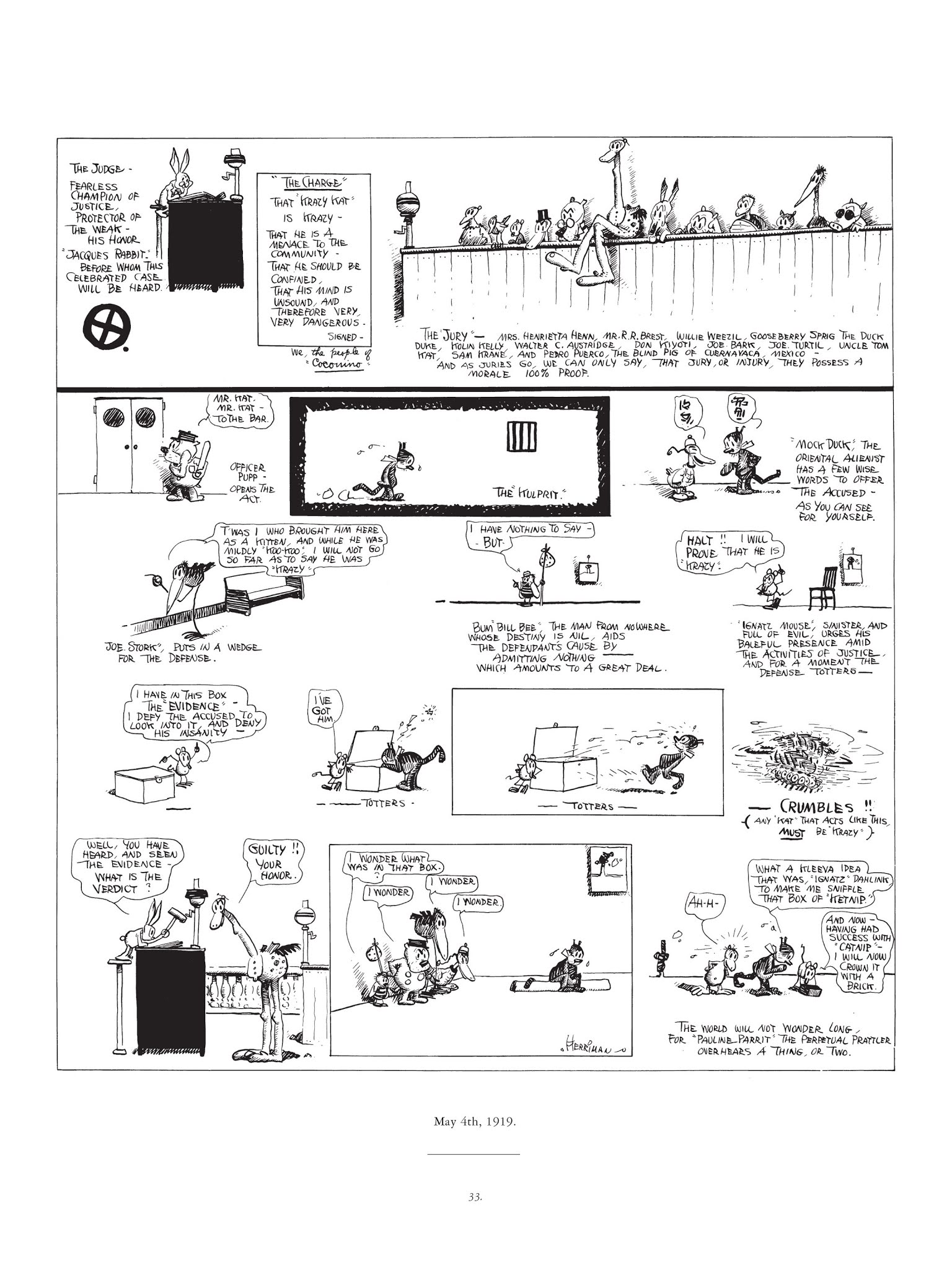 Read online Krazy & Ignatz comic -  Issue # TPB 2 - 33