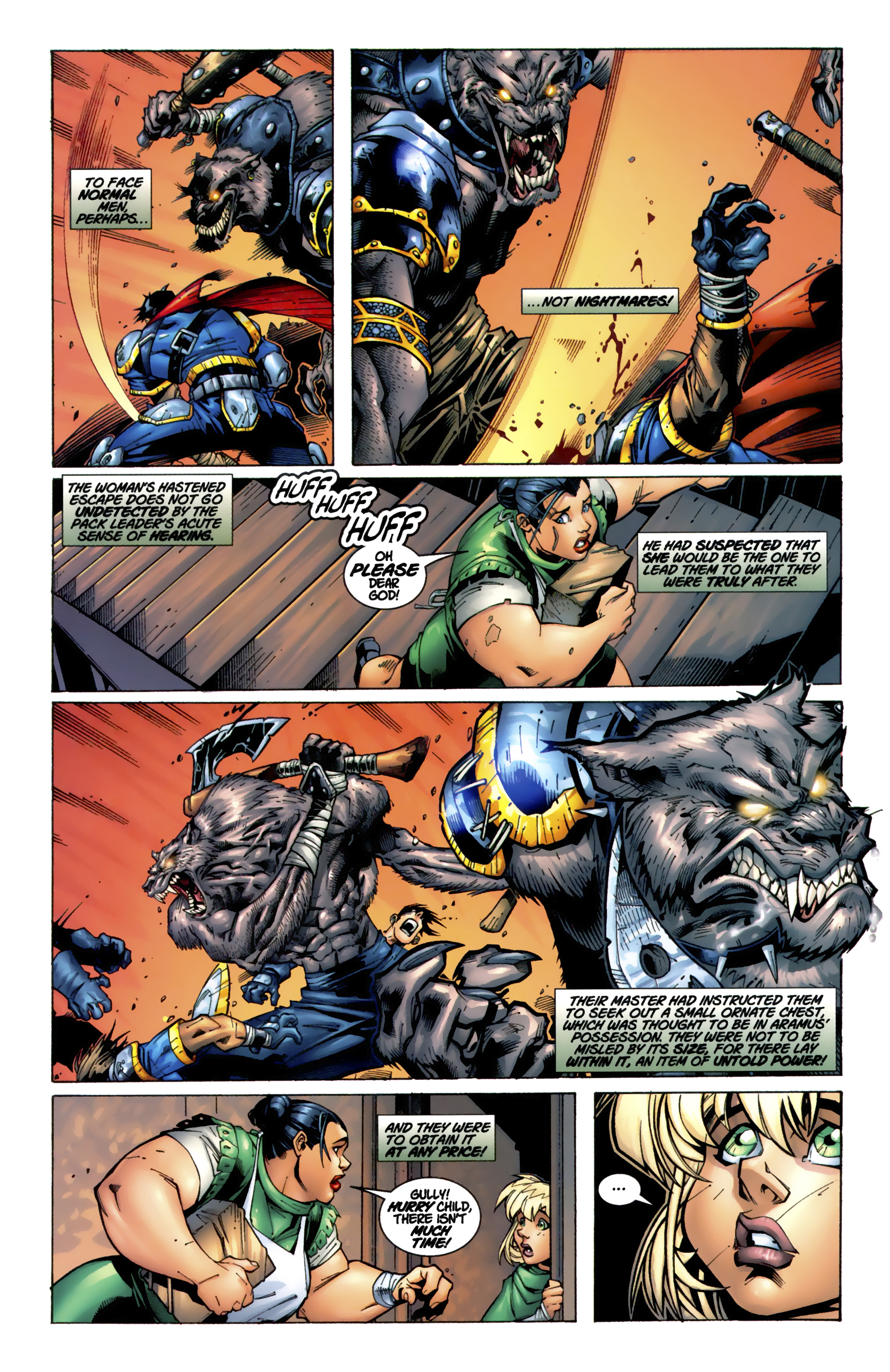 Read online Battle Chasers (1998) comic -  Issue #0 - 10