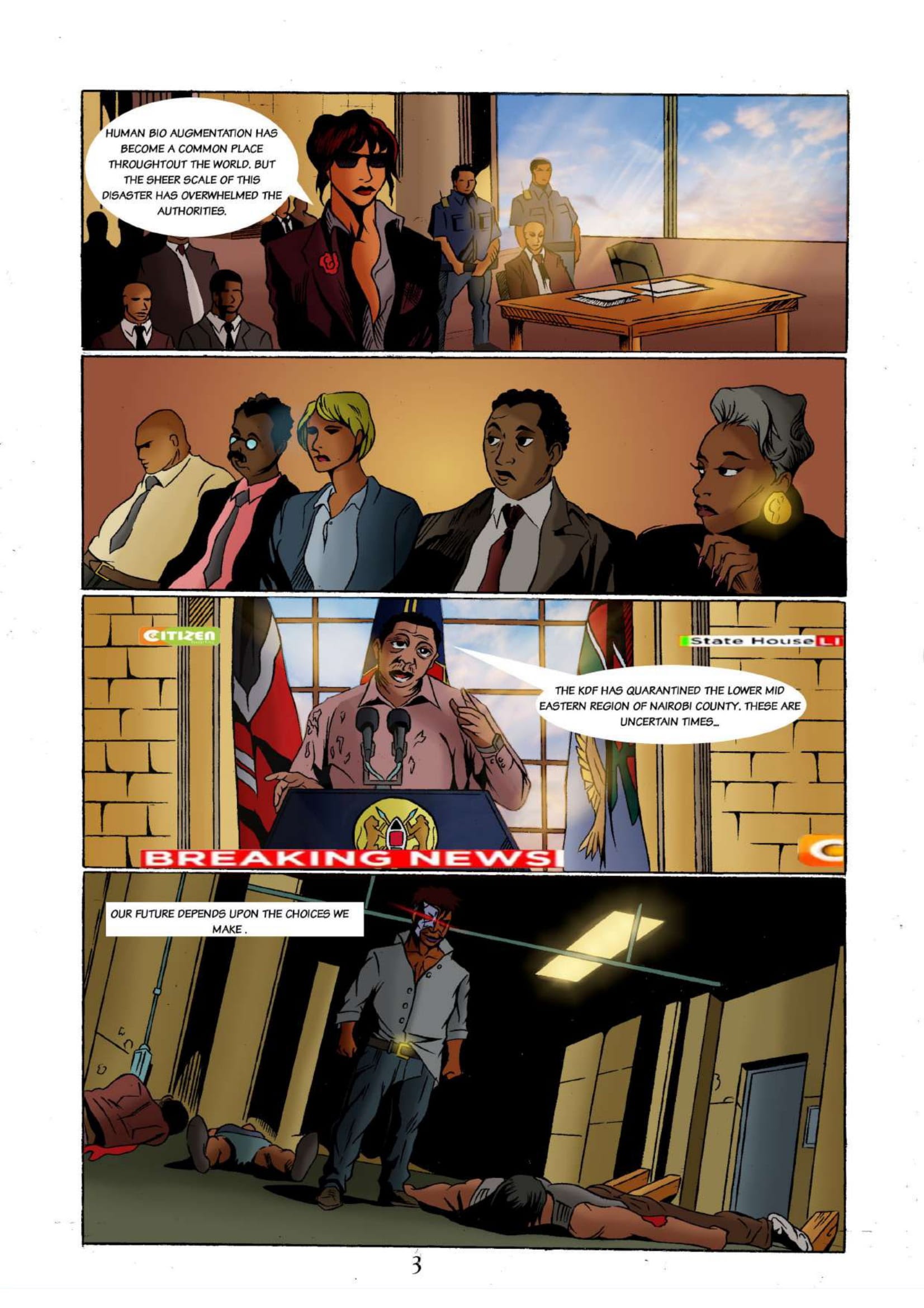 Read online Nairobi X comic -  Issue #1 - 5