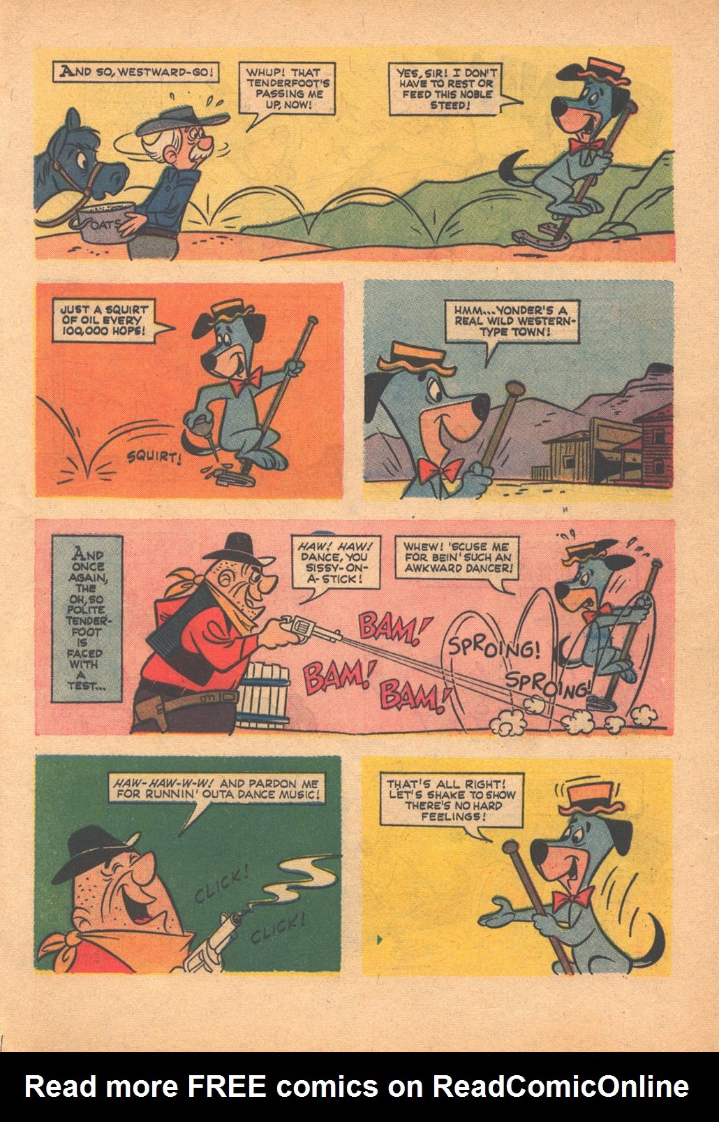 Read online Huckleberry Hound (1960) comic -  Issue #19 - 5