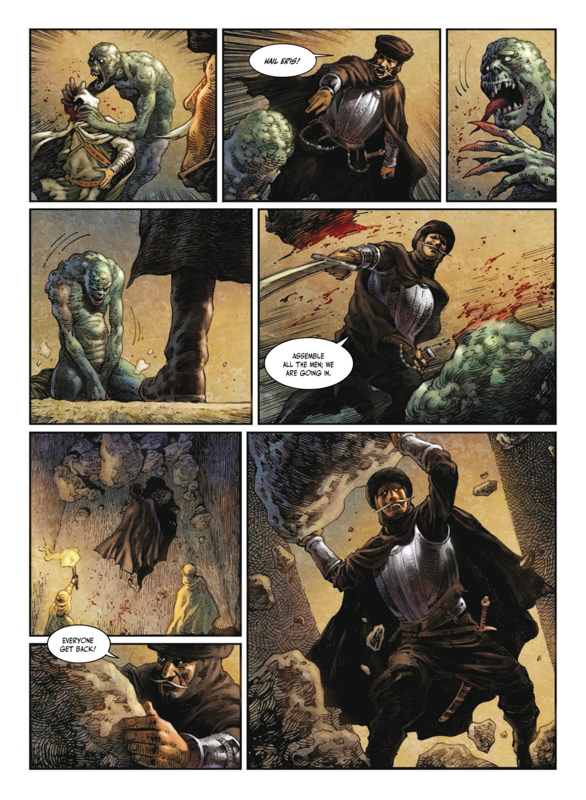 Read online Crusades comic -  Issue #2 - 18