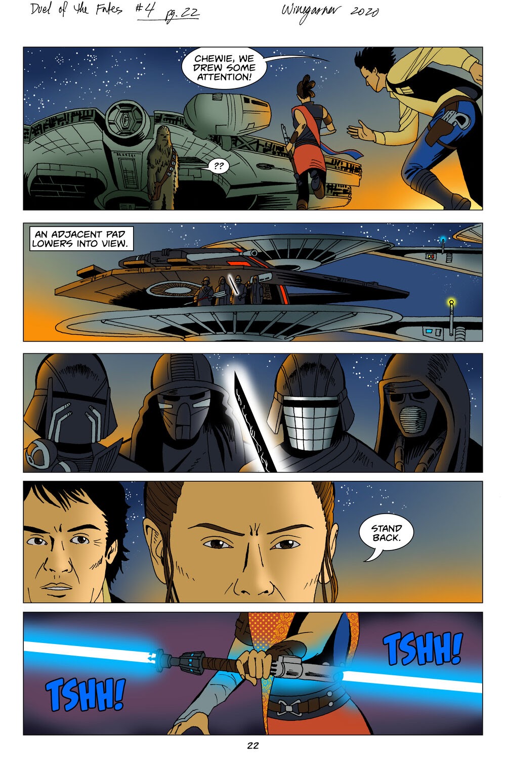 Read online Star Wars: Duel of the Fates comic -  Issue #4 - 23