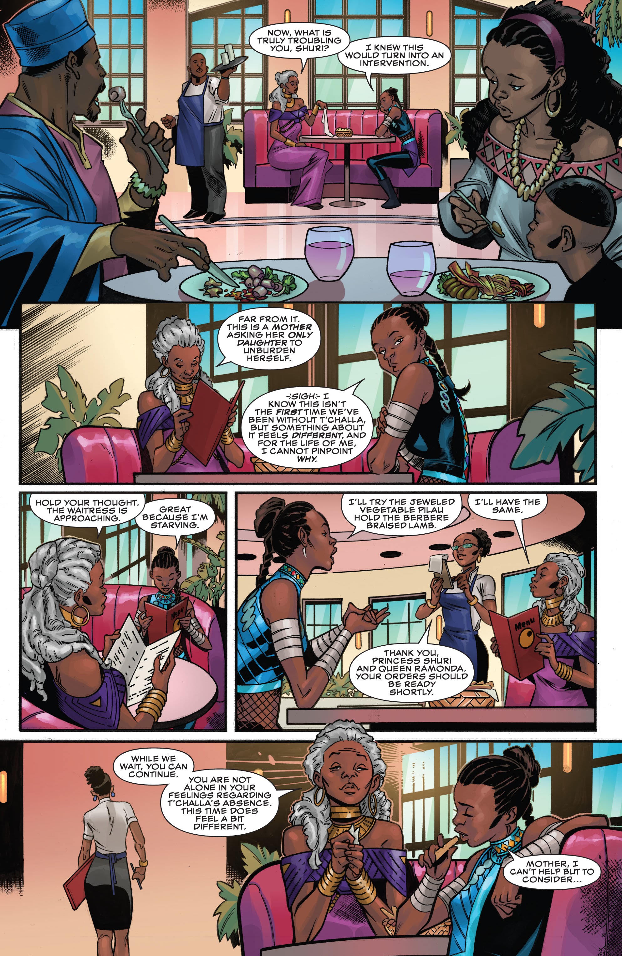 Read online Wakanda comic -  Issue #1 - 10