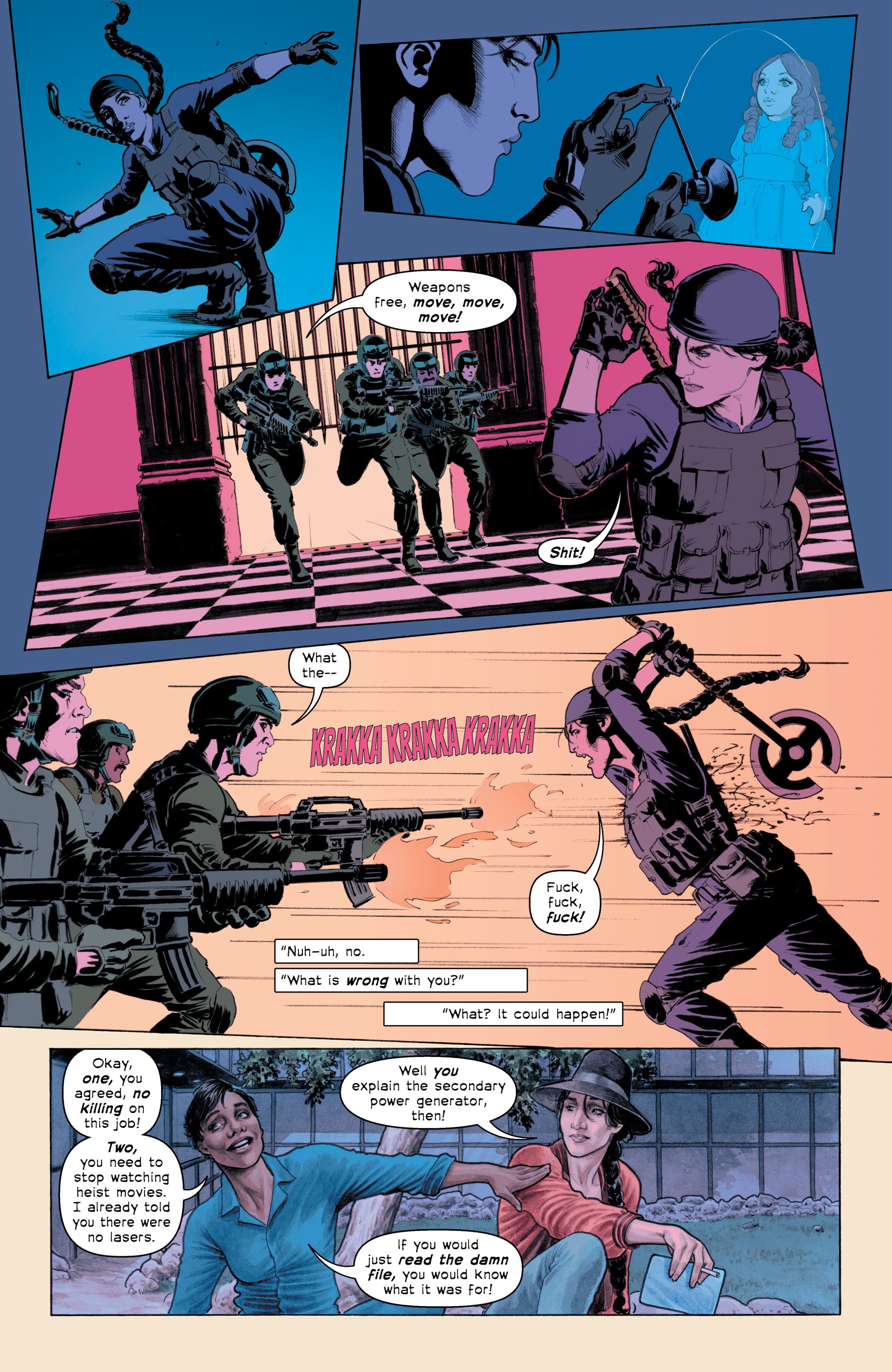 Read online The Old Guard: Tales Through Time comic -  Issue #6 - 7