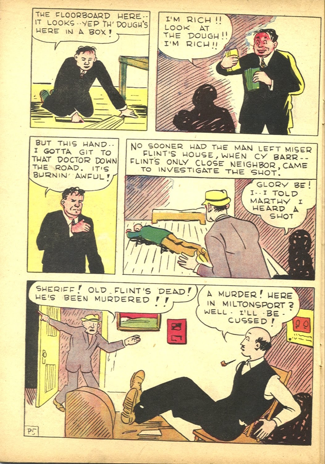 Read online Detective Picture Stories comic -  Issue #5 - 41