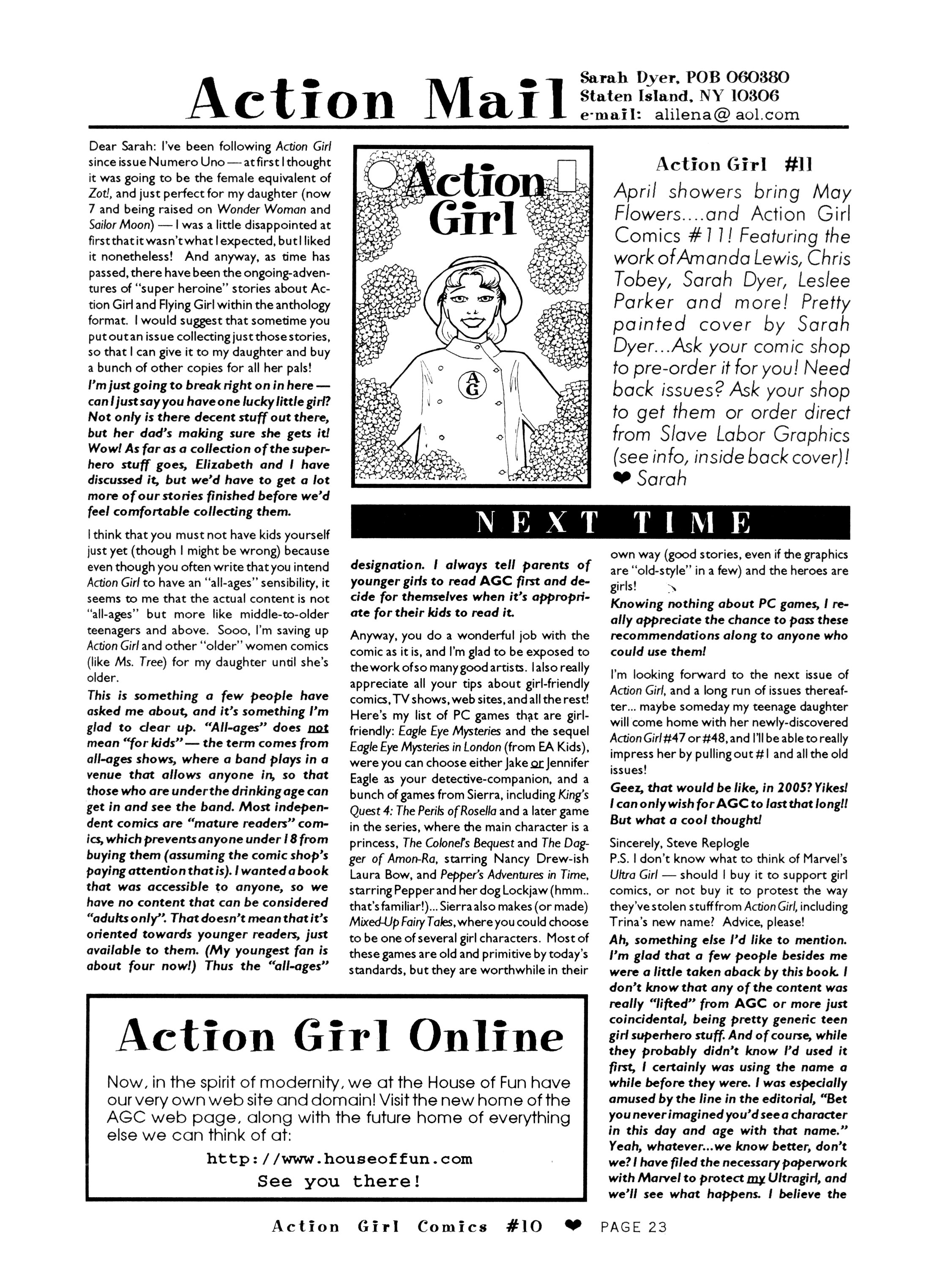 Read online Action Girl Comics comic -  Issue #10 - 25